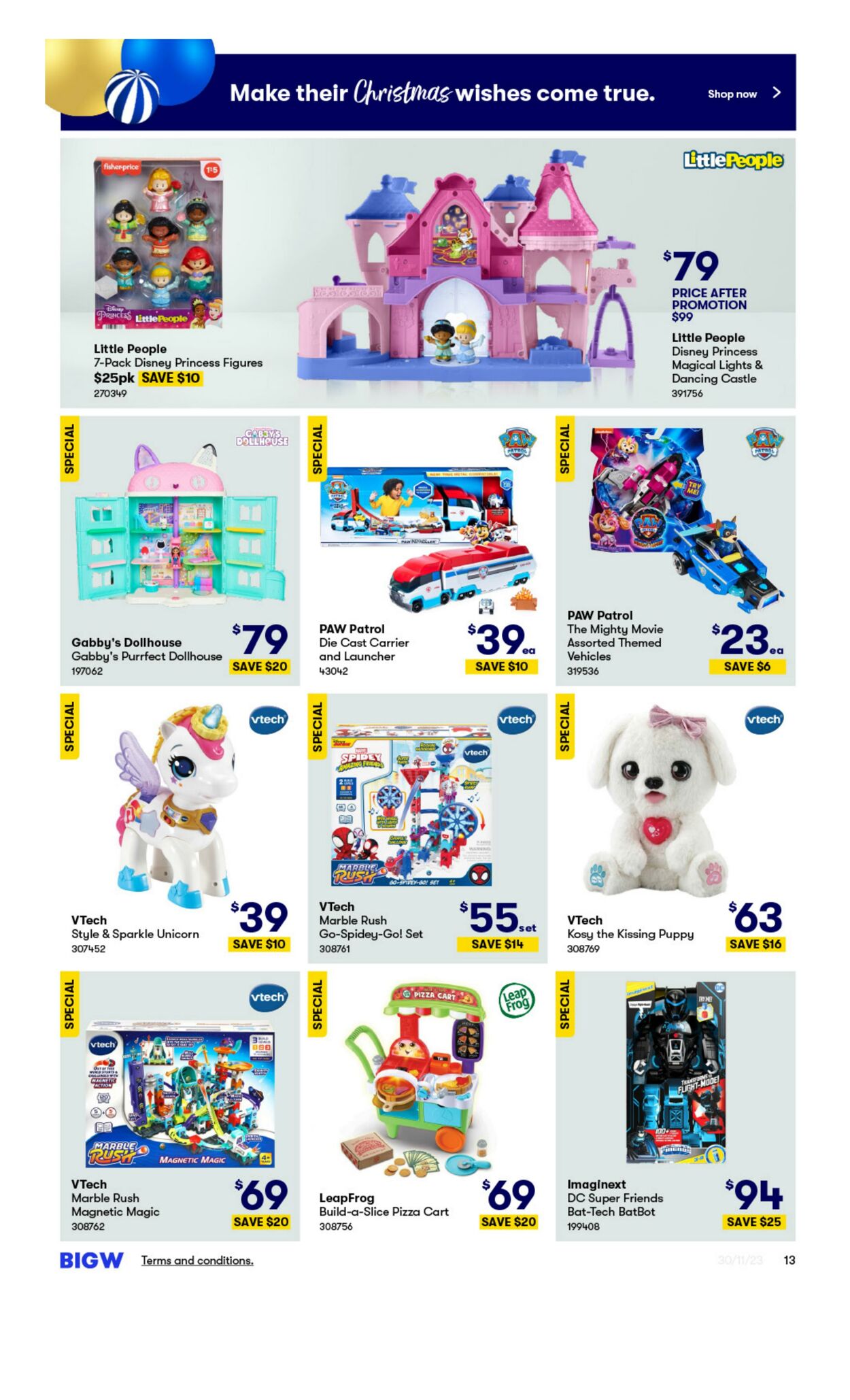 Catalogue Big W 30.11.2023 - 06.12.2023