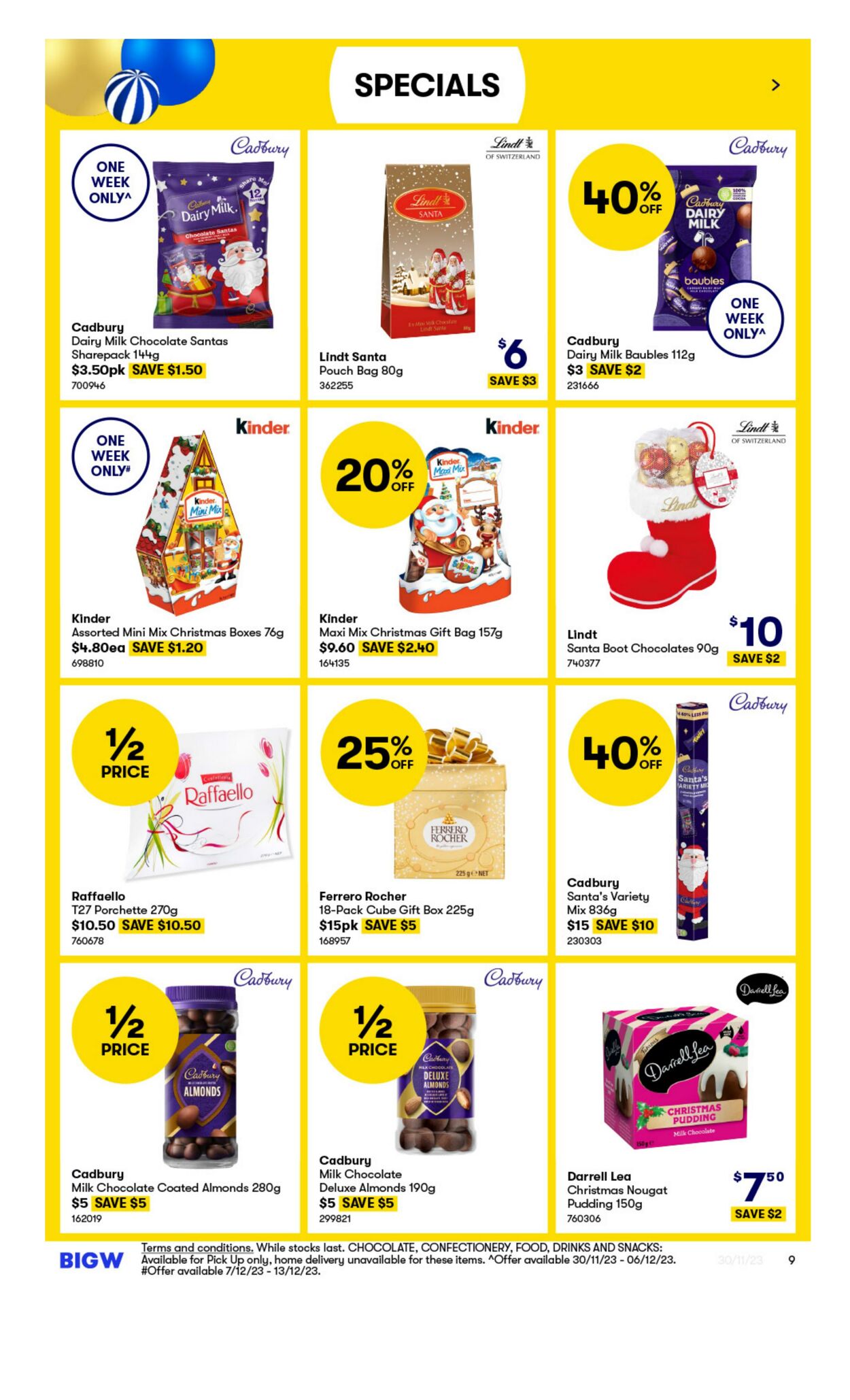 Catalogue Big W 30.11.2023 - 06.12.2023