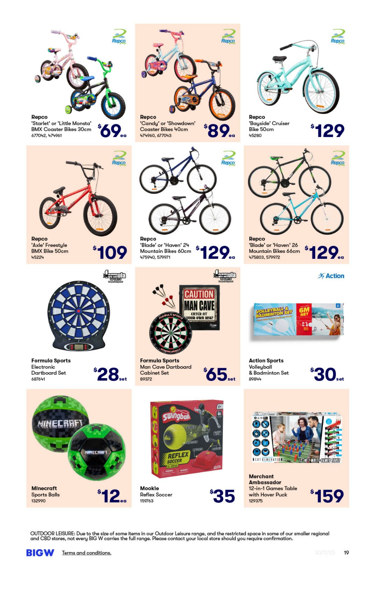 Catalogue Big W 30.11.2023 - 06.12.2023