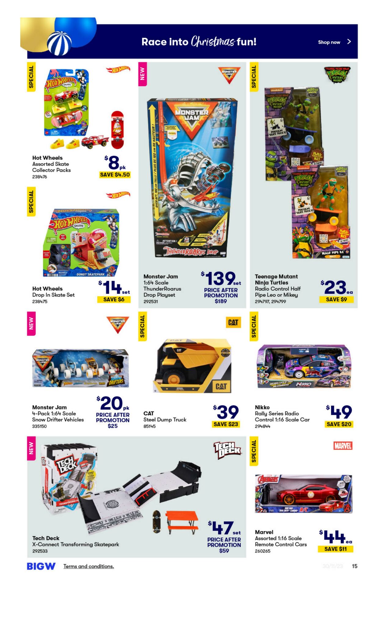 Catalogue Big W 30.11.2023 - 06.12.2023