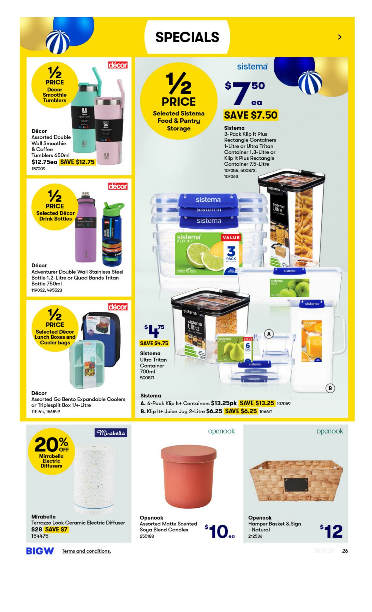 Catalogue Big W 30.11.2023 - 06.12.2023