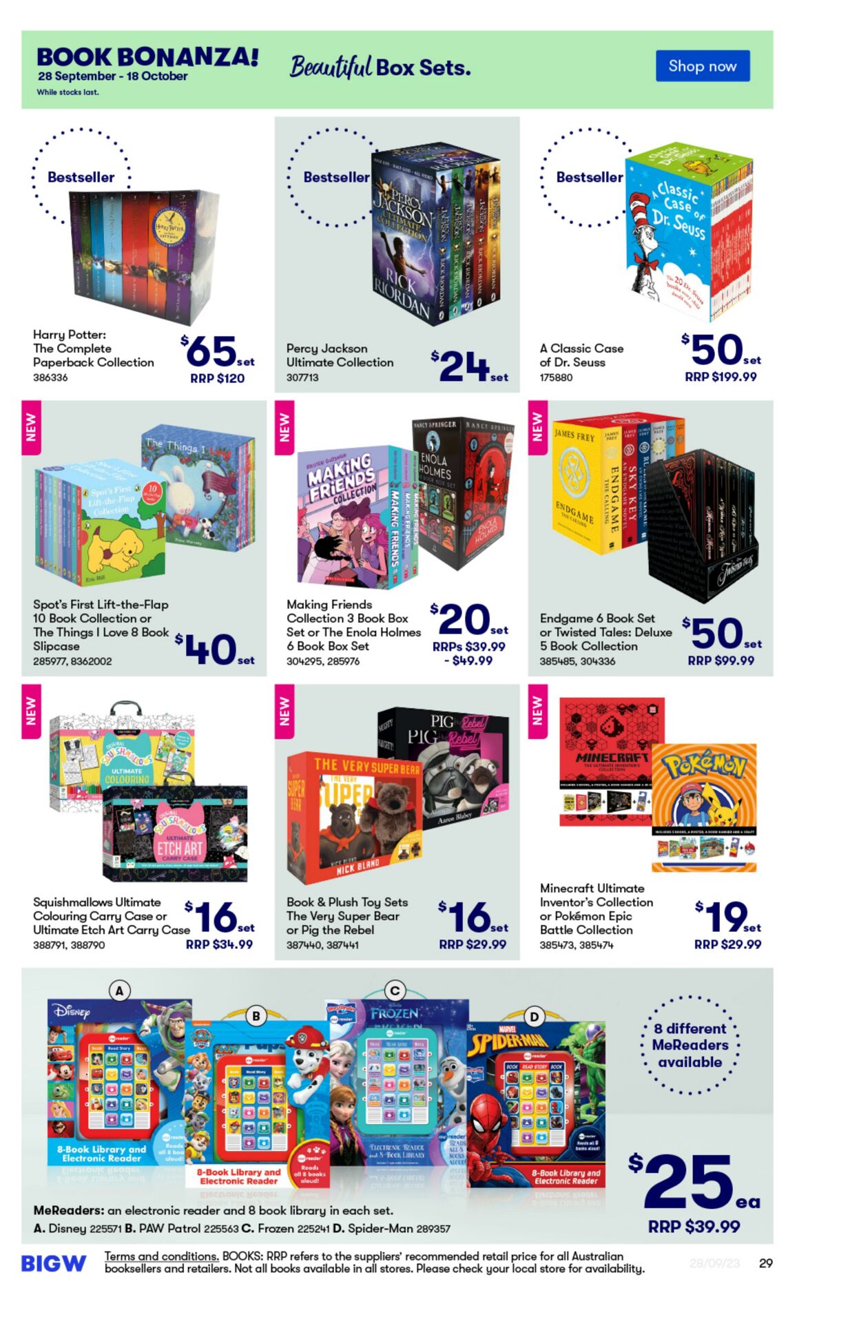 Catalogue Big W 28.09.2023 - 31.10.2023