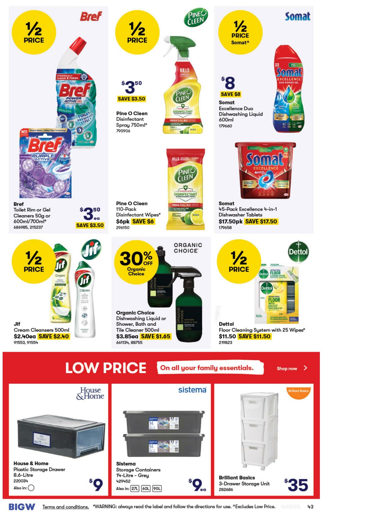 Catalogue Big W 14.09.2023 - 27.09.2023