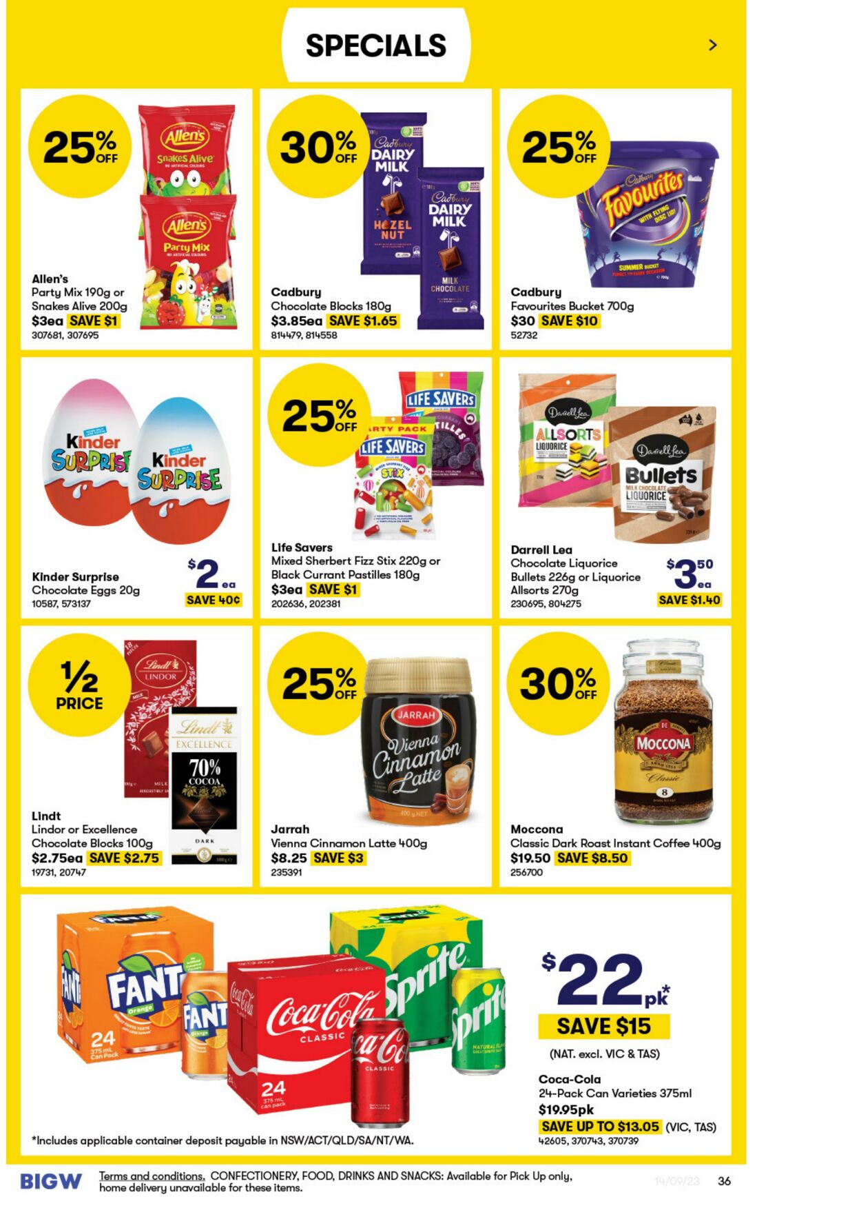 Catalogue Big W 14.09.2023 - 27.09.2023