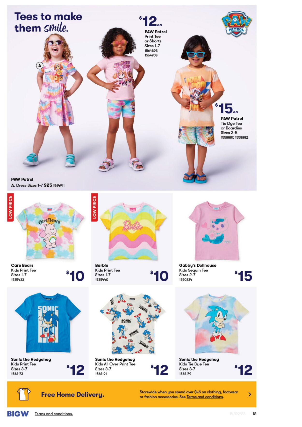 Catalogue Big W 14.09.2023 - 27.09.2023