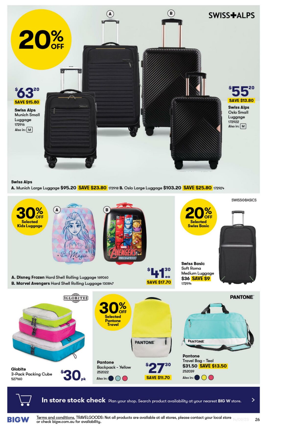 Catalogue Big W 14.09.2023 - 27.09.2023