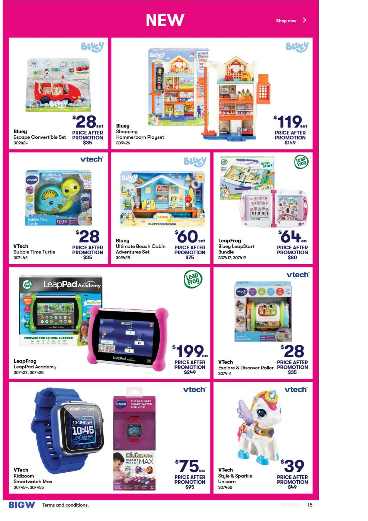 Catalogue Big W 14.09.2023 - 27.09.2023