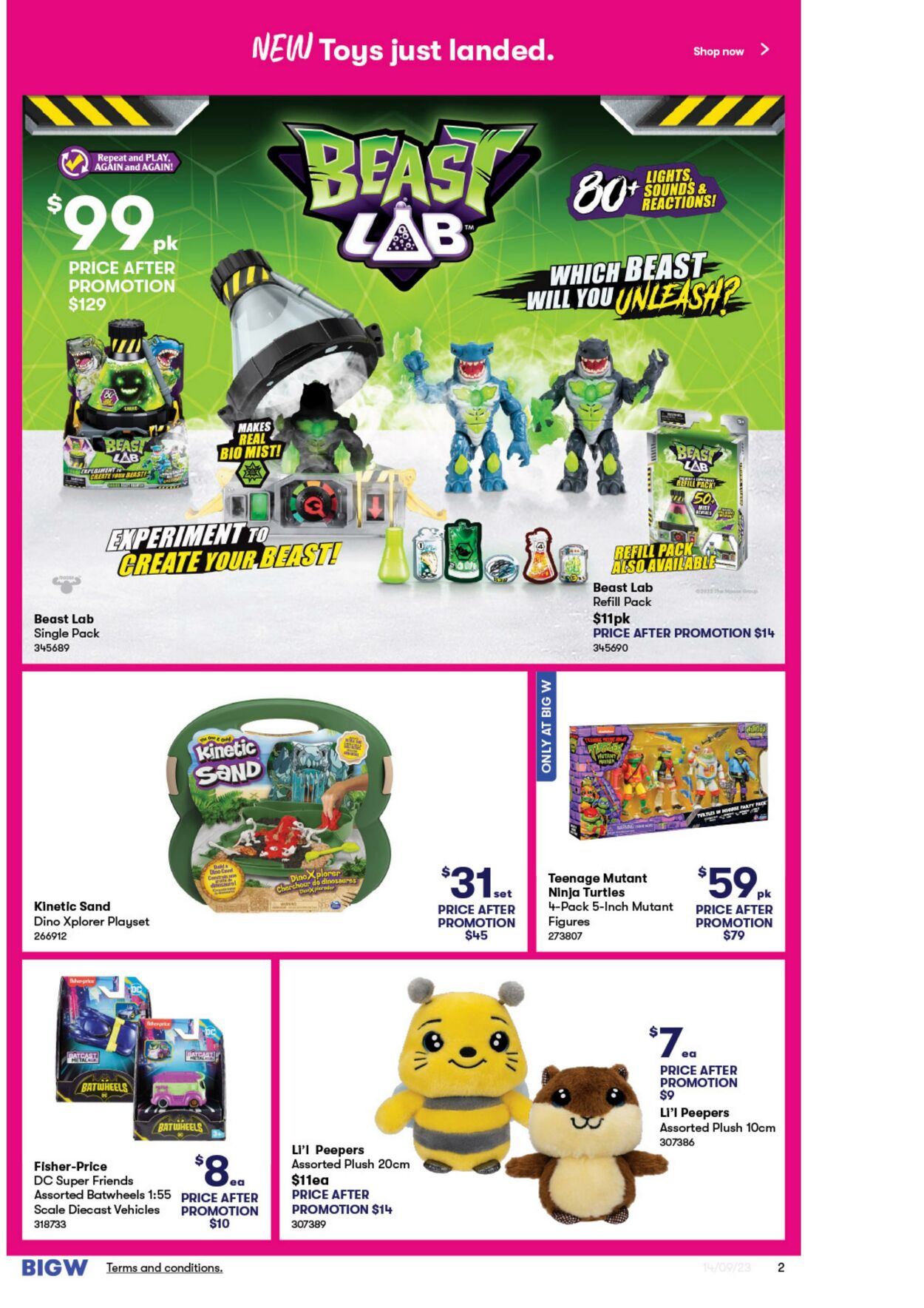 Catalogue Big W 14.09.2023 - 27.09.2023