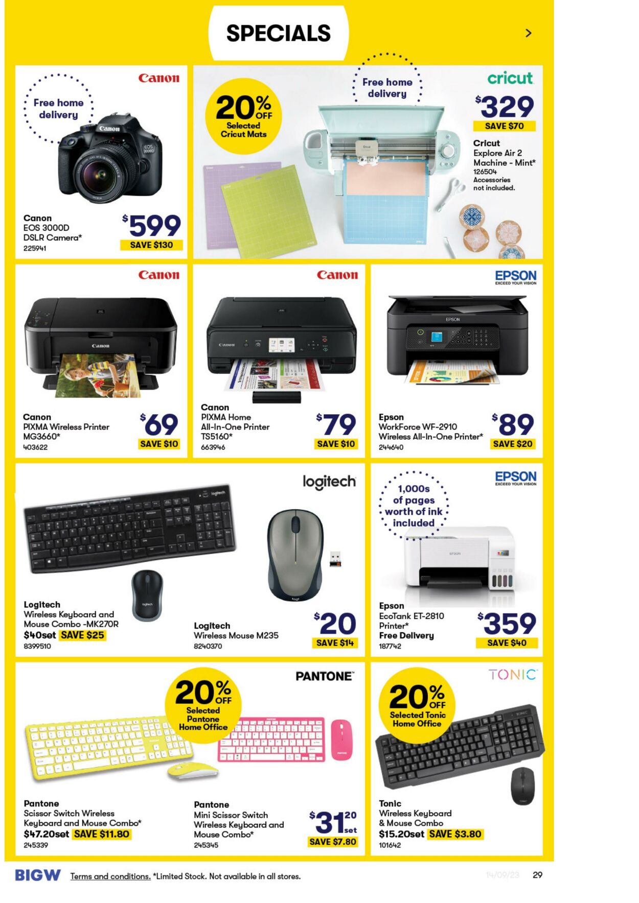 Catalogue Big W 14.09.2023 - 27.09.2023