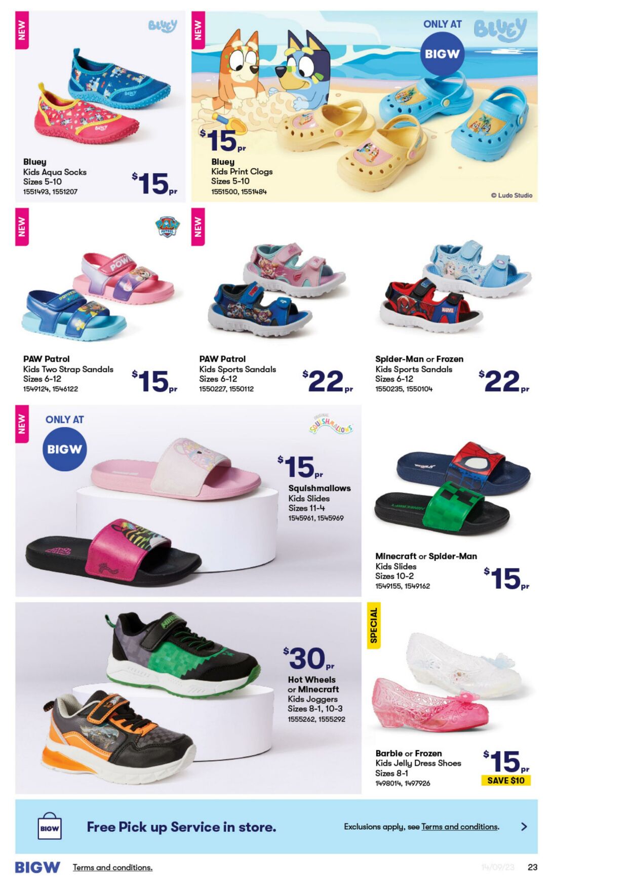 Catalogue Big W 14.09.2023 - 27.09.2023