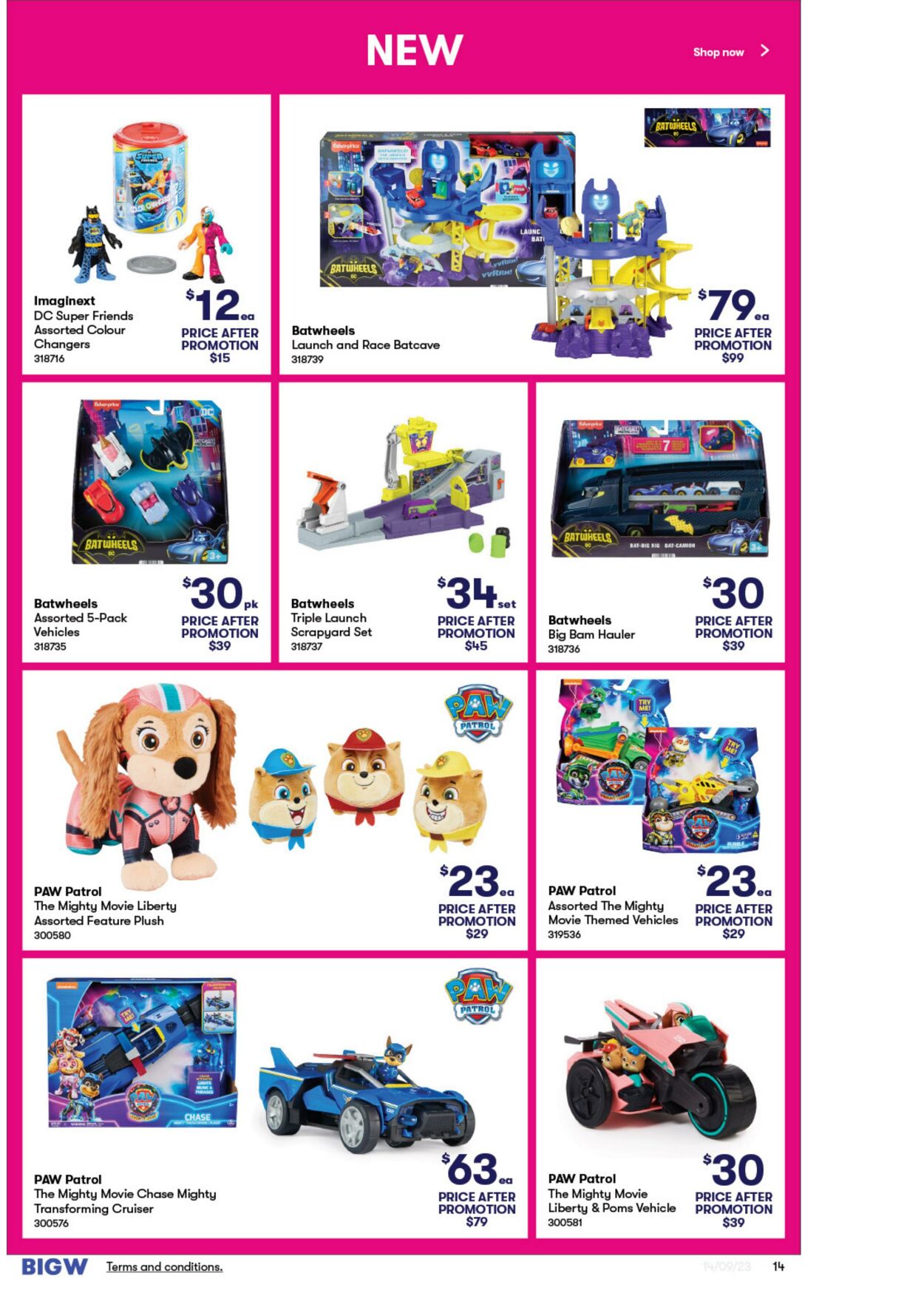 Catalogue Big W 14.09.2023 - 27.09.2023