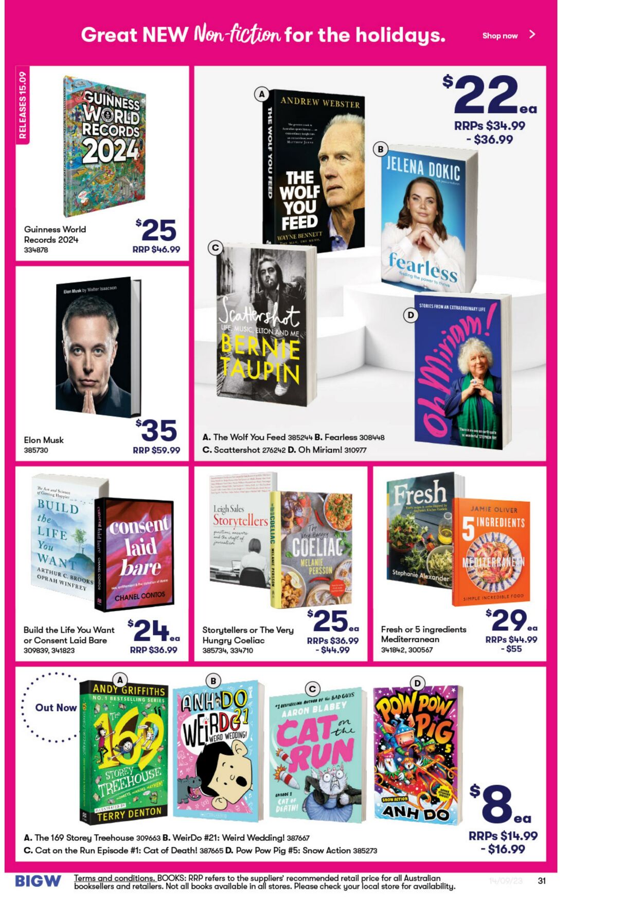 Catalogue Big W 14.09.2023 - 27.09.2023