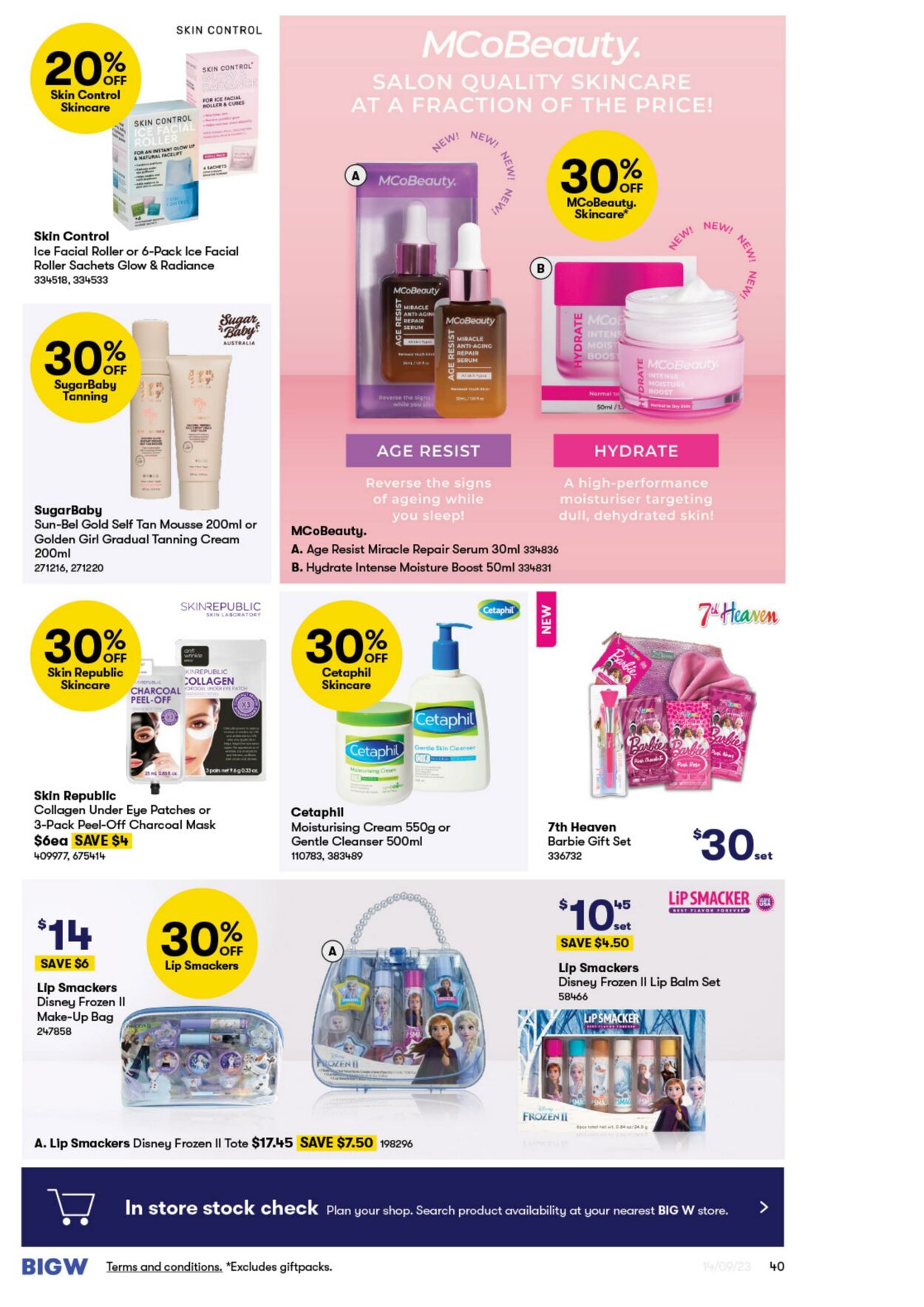 Catalogue Big W 14.09.2023 - 27.09.2023