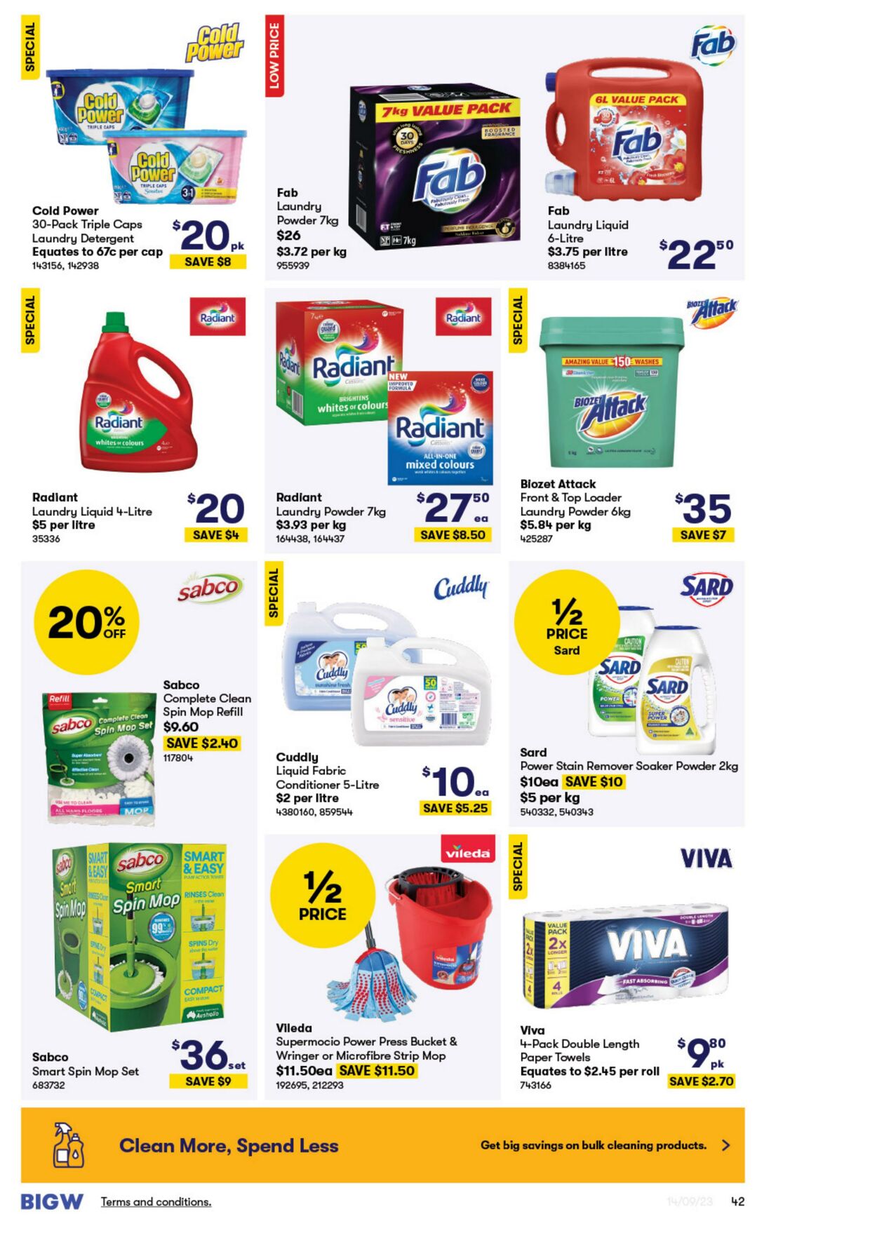 Catalogue Big W 14.09.2023 - 27.09.2023