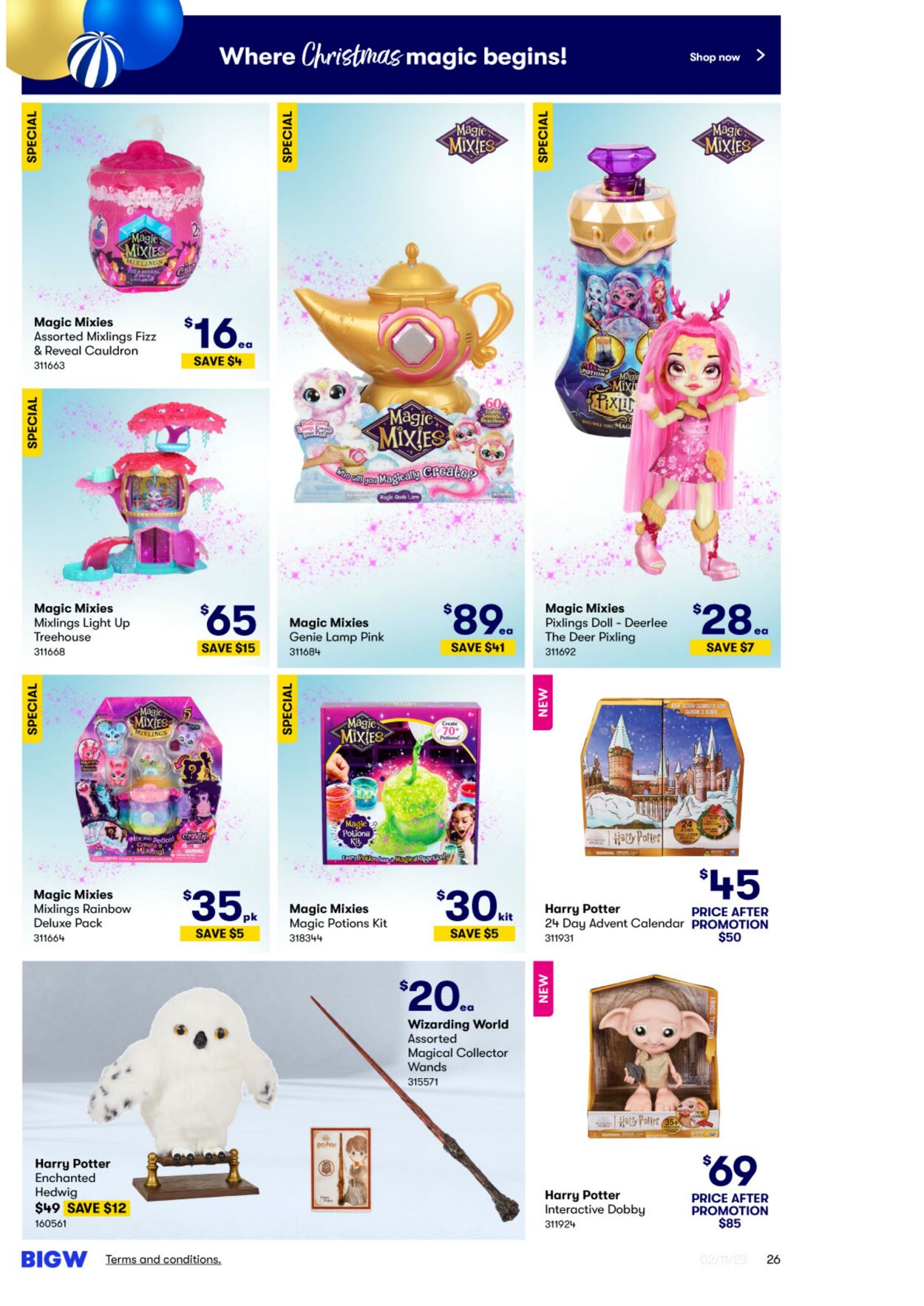 Catalogue Big W 02.11.2023 - 30.11.2023