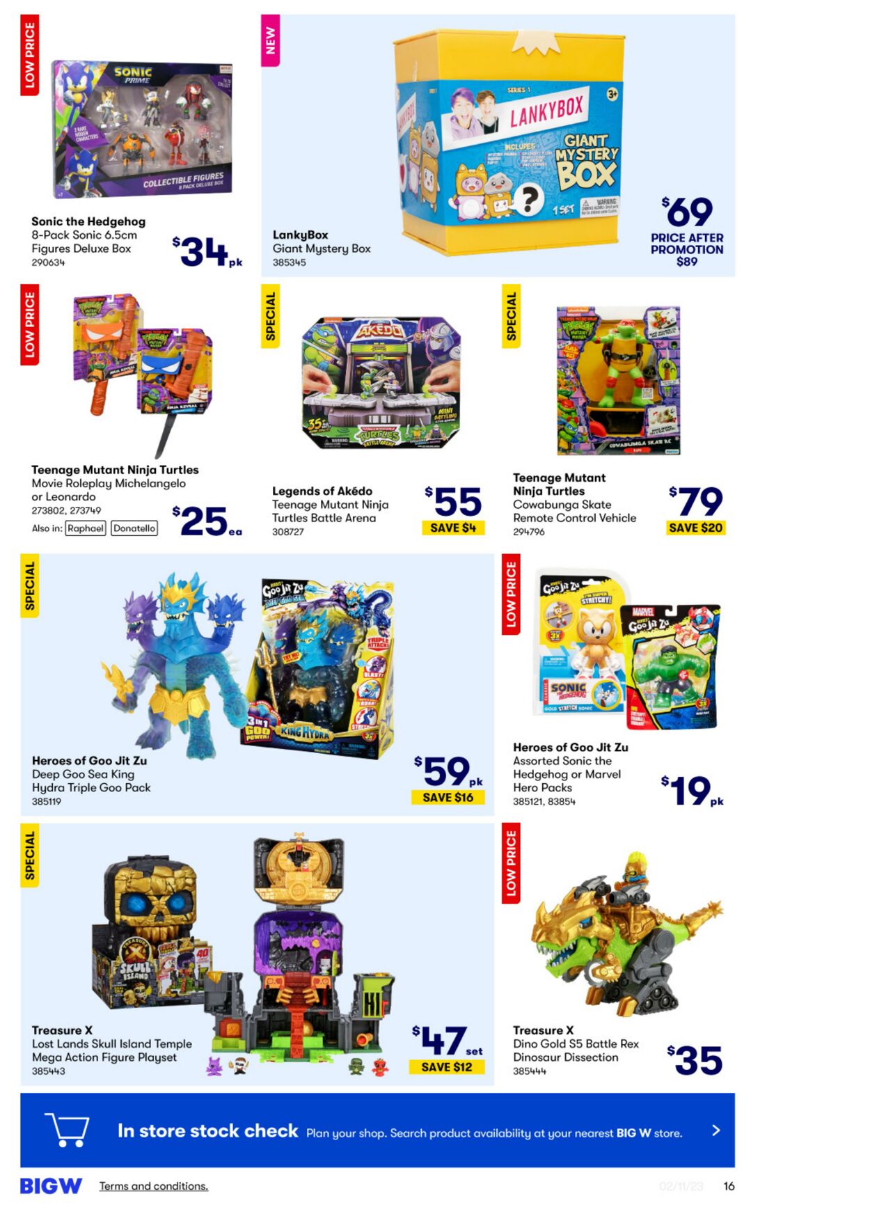 Catalogue Big W 02.11.2023 - 30.11.2023