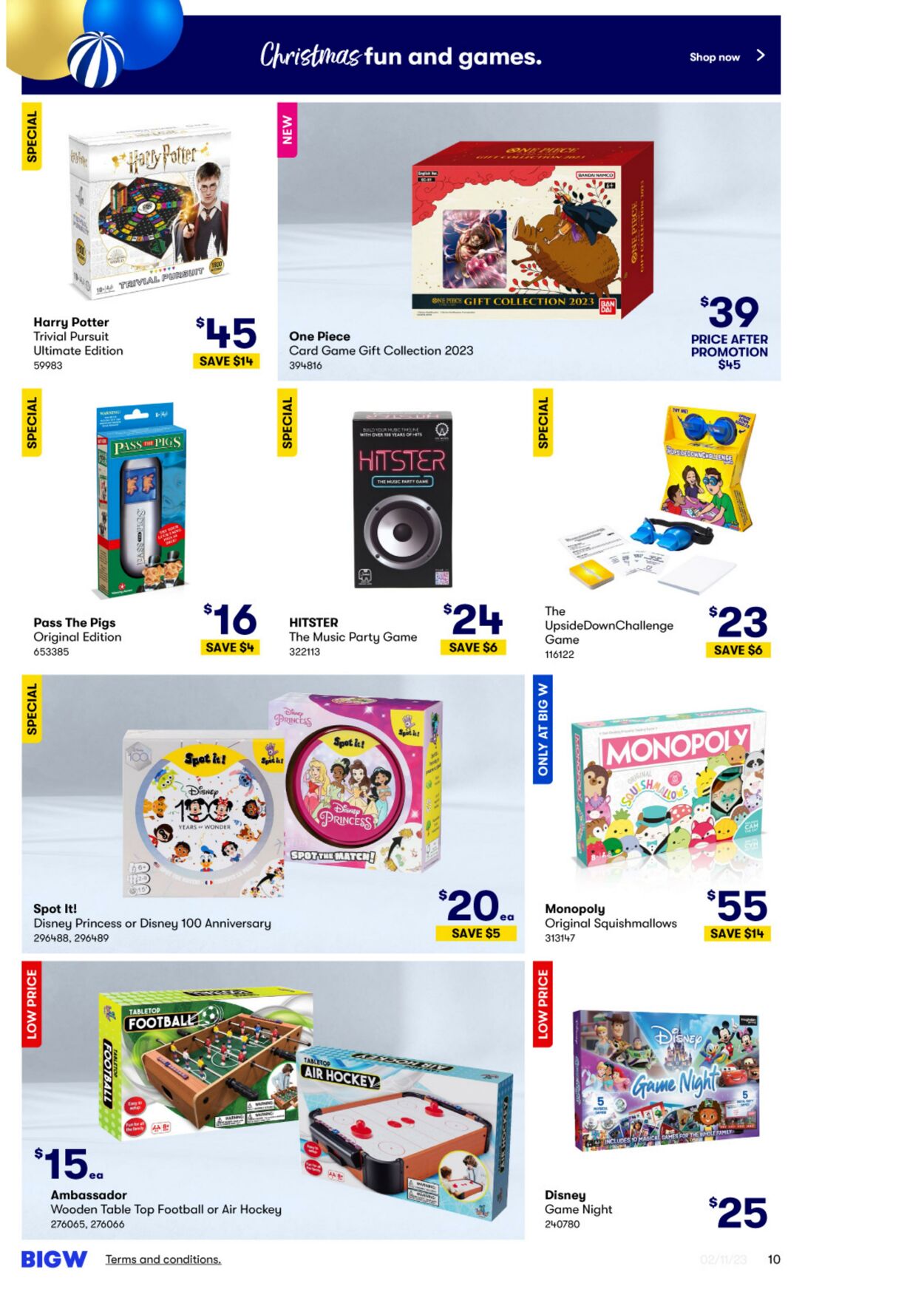 Catalogue Big W 02.11.2023 - 30.11.2023