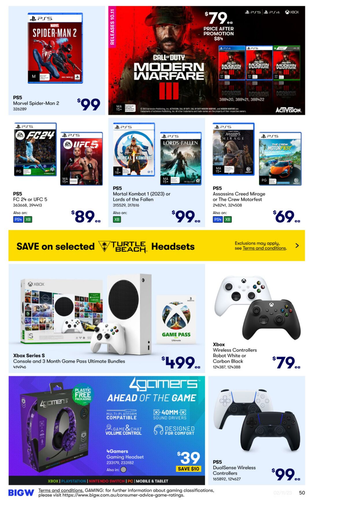 Catalogue Big W 02.11.2023 - 30.11.2023