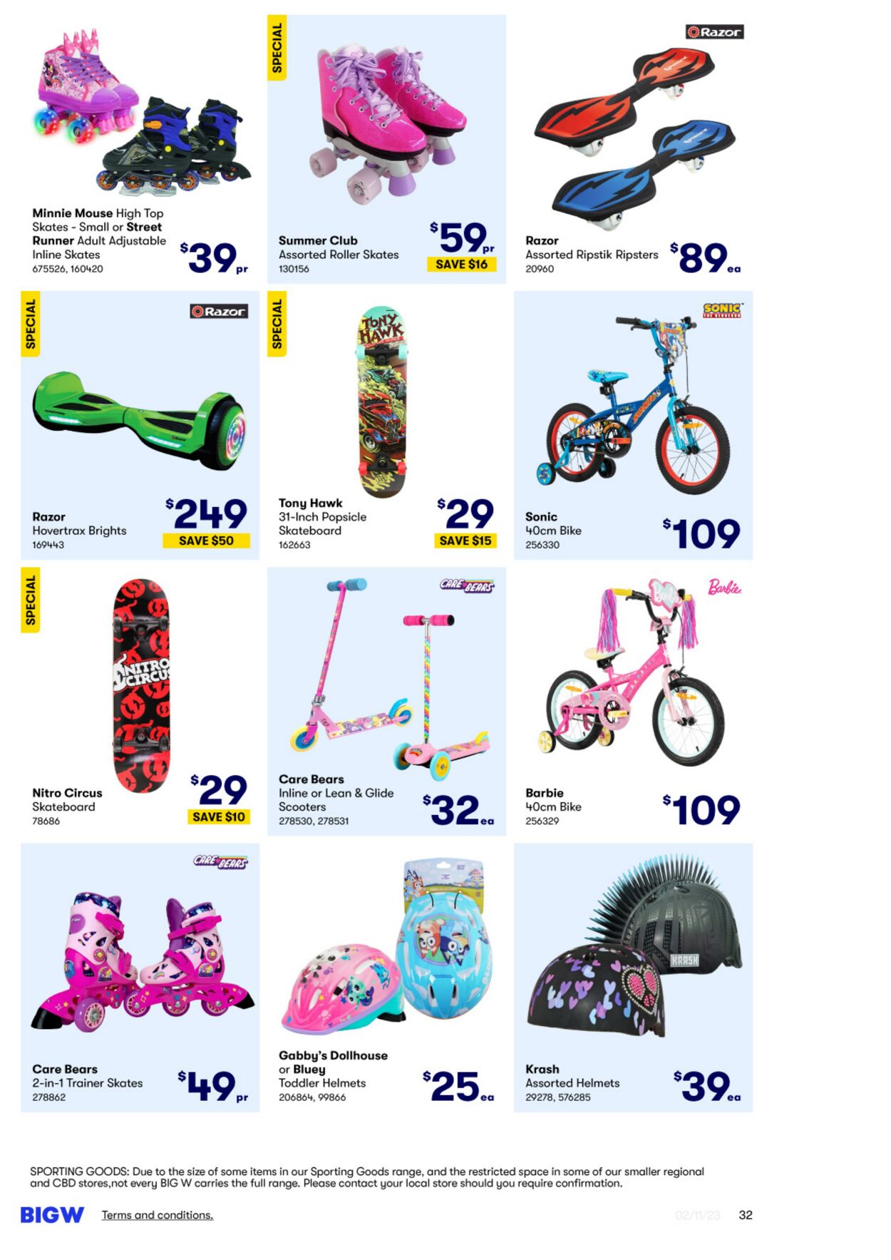 Catalogue Big W 02.11.2023 - 30.11.2023