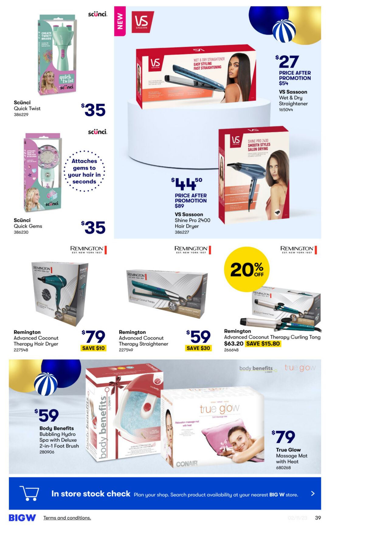 Catalogue Big W 02.11.2023 - 30.11.2023