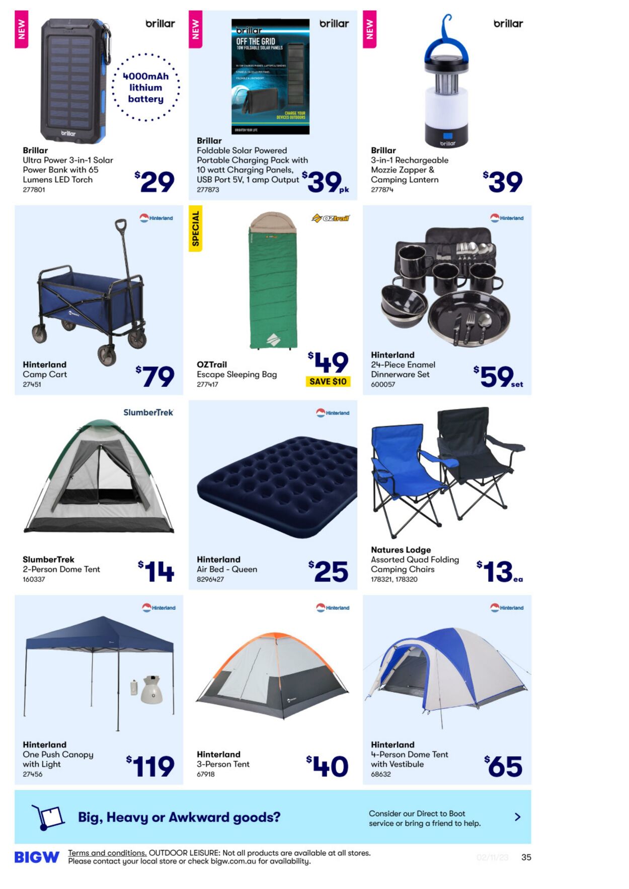 Catalogue Big W 02.11.2023 - 30.11.2023