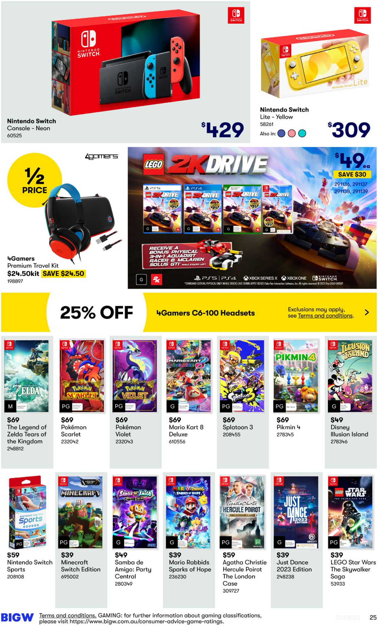 Catalogue Big W 31.08.2023 - 13.09.2023