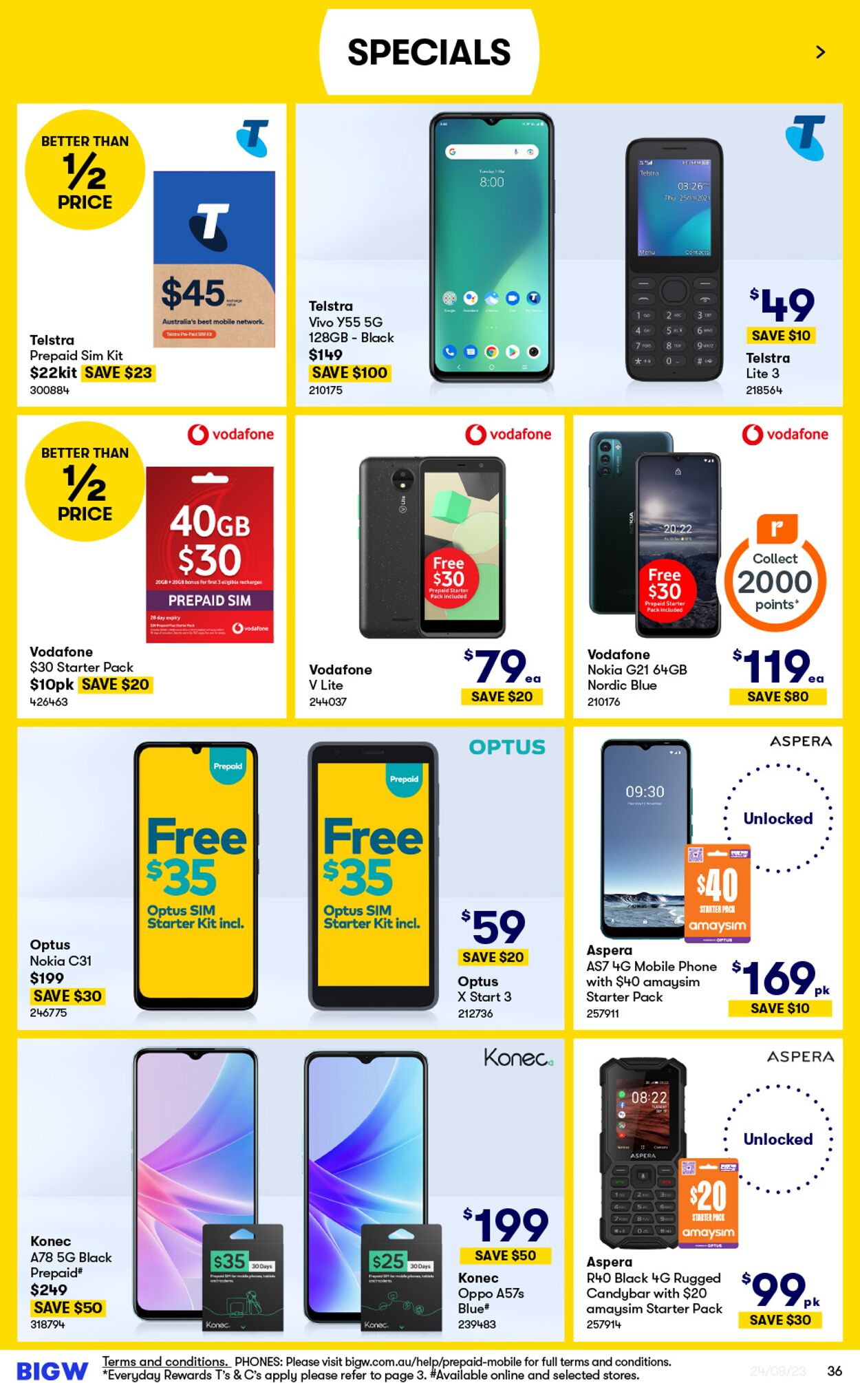 Catalogue Big W 24.08.2023 - 06.09.2023