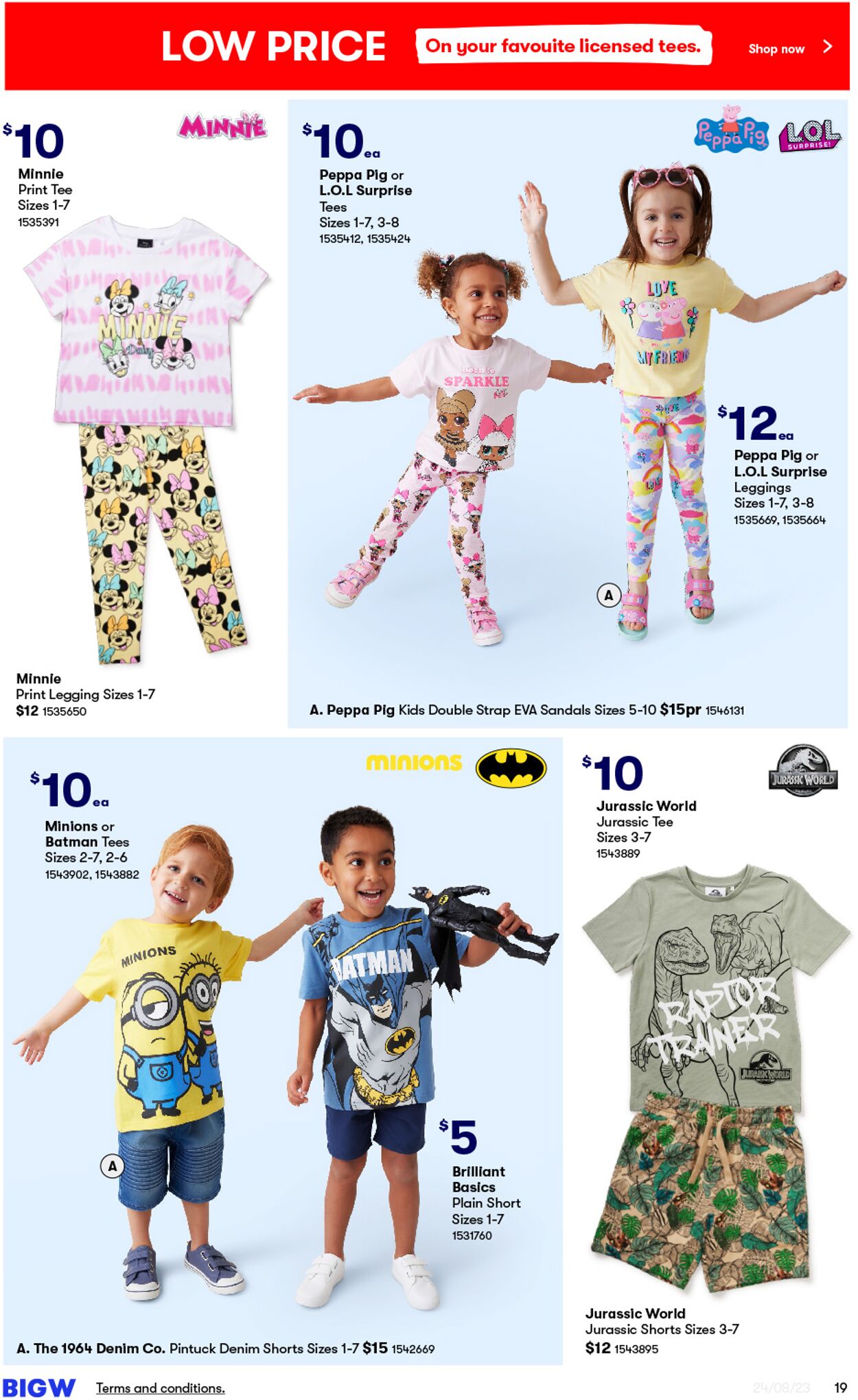 Catalogue Big W 24.08.2023 - 06.09.2023