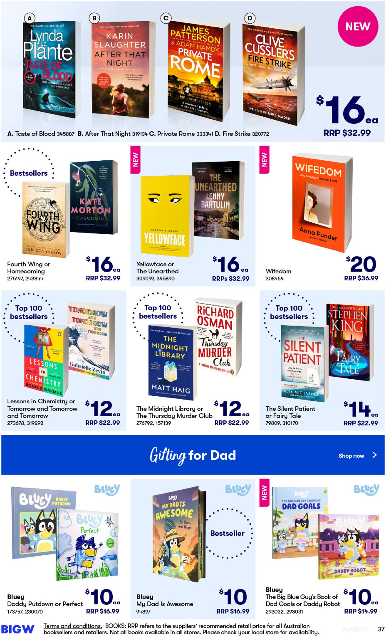 Catalogue Big W 24.08.2023 - 06.09.2023