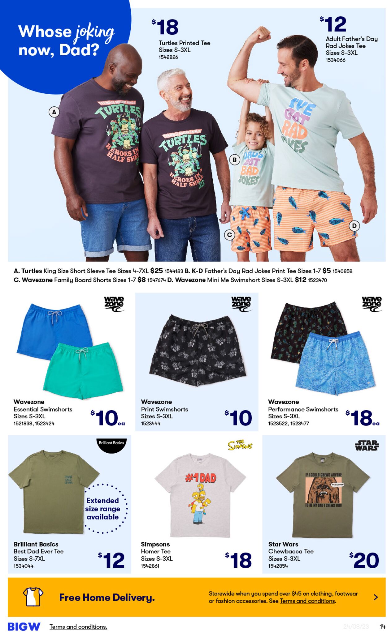 Catalogue Big W 24.08.2023 - 06.09.2023