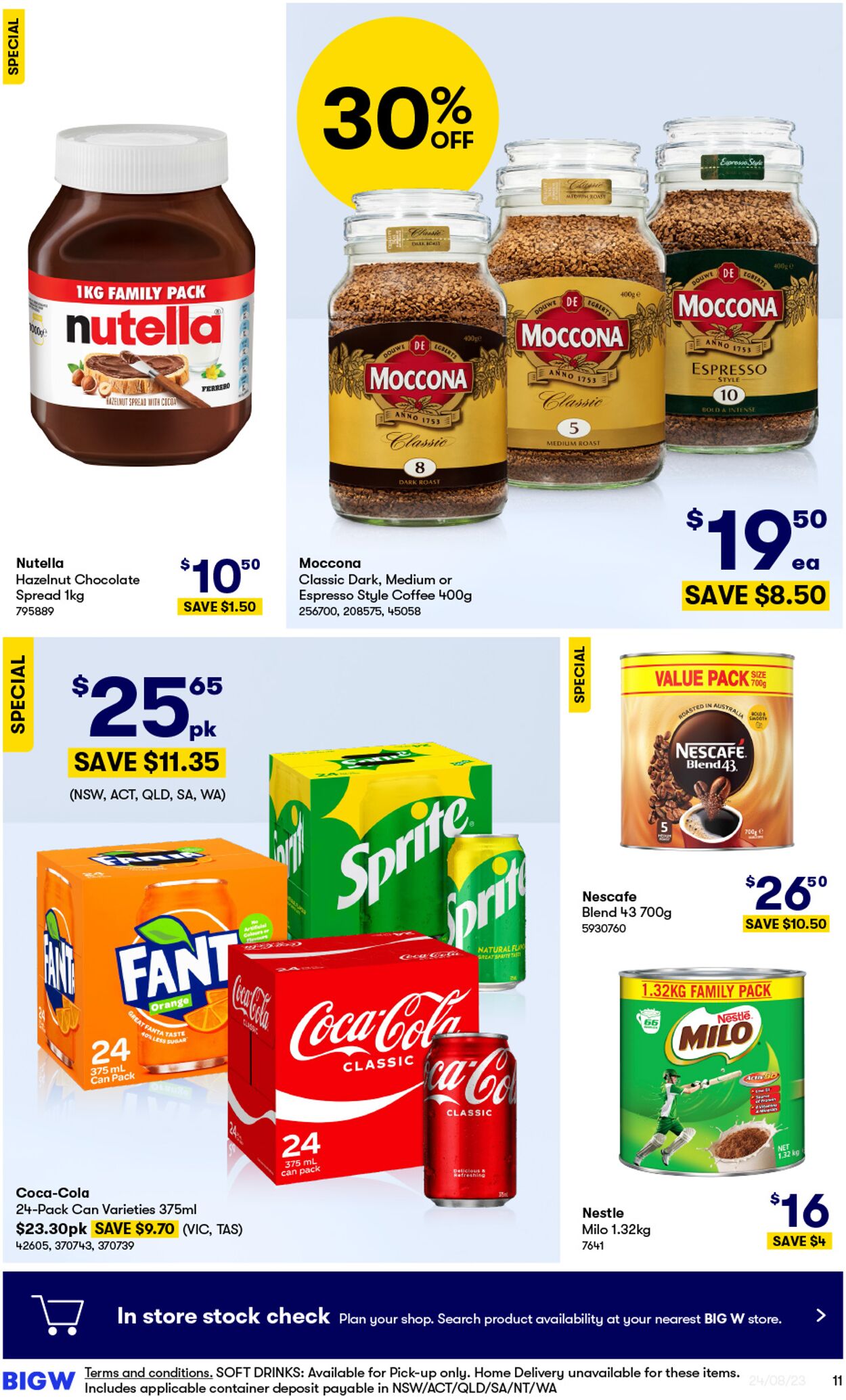 Catalogue Big W 24.08.2023 - 06.09.2023