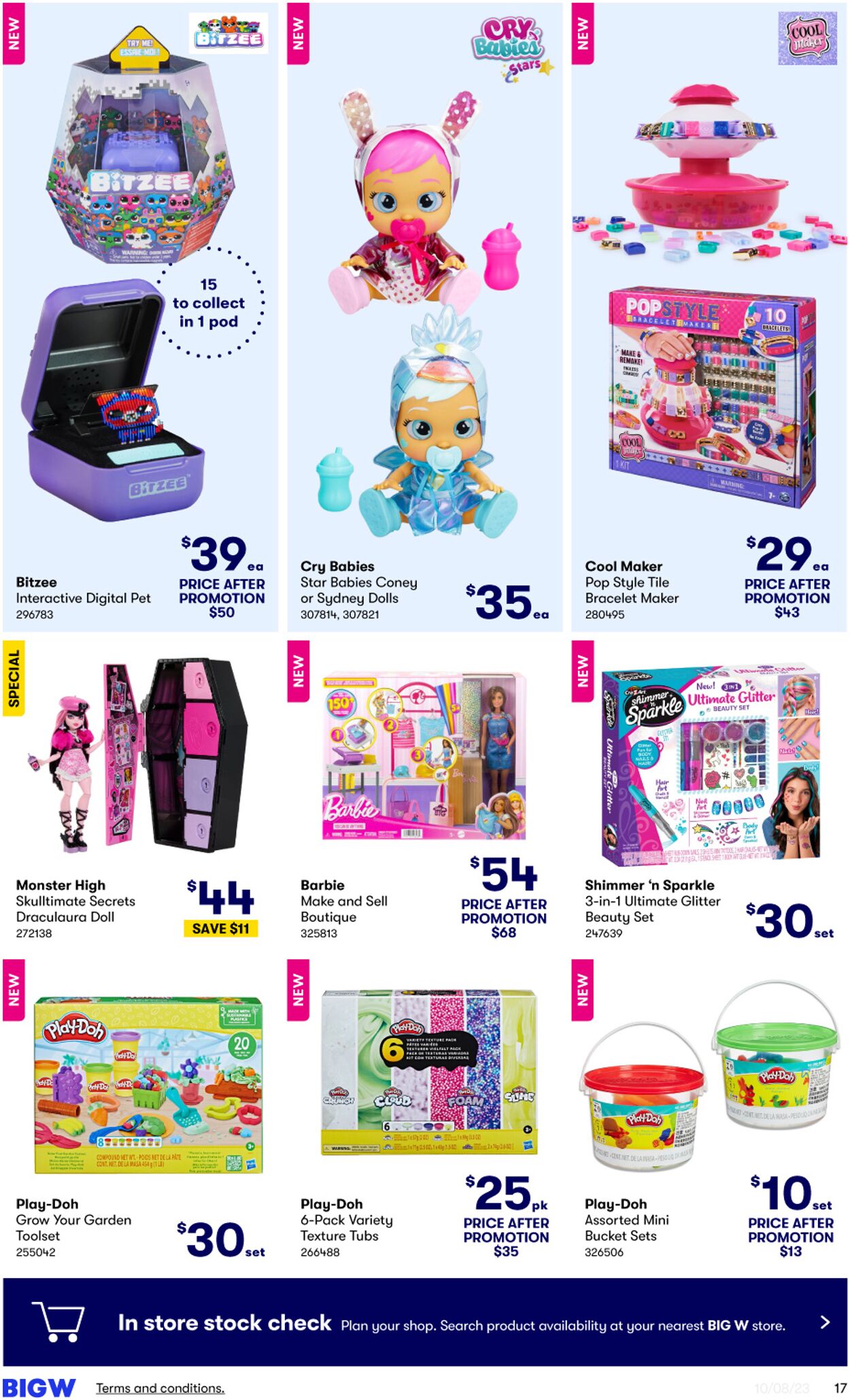 Catalogue Big W 10.08.2023 - 23.08.2023