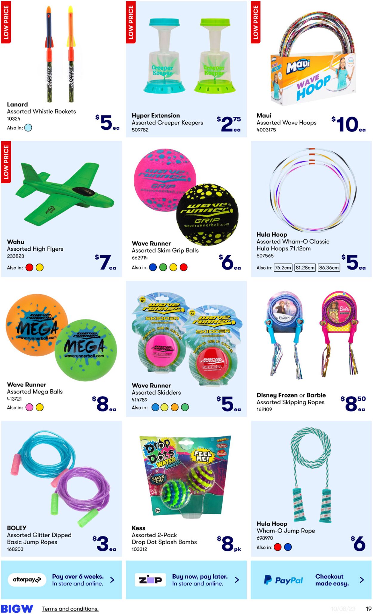 Catalogue Big W 10.08.2023 - 23.08.2023