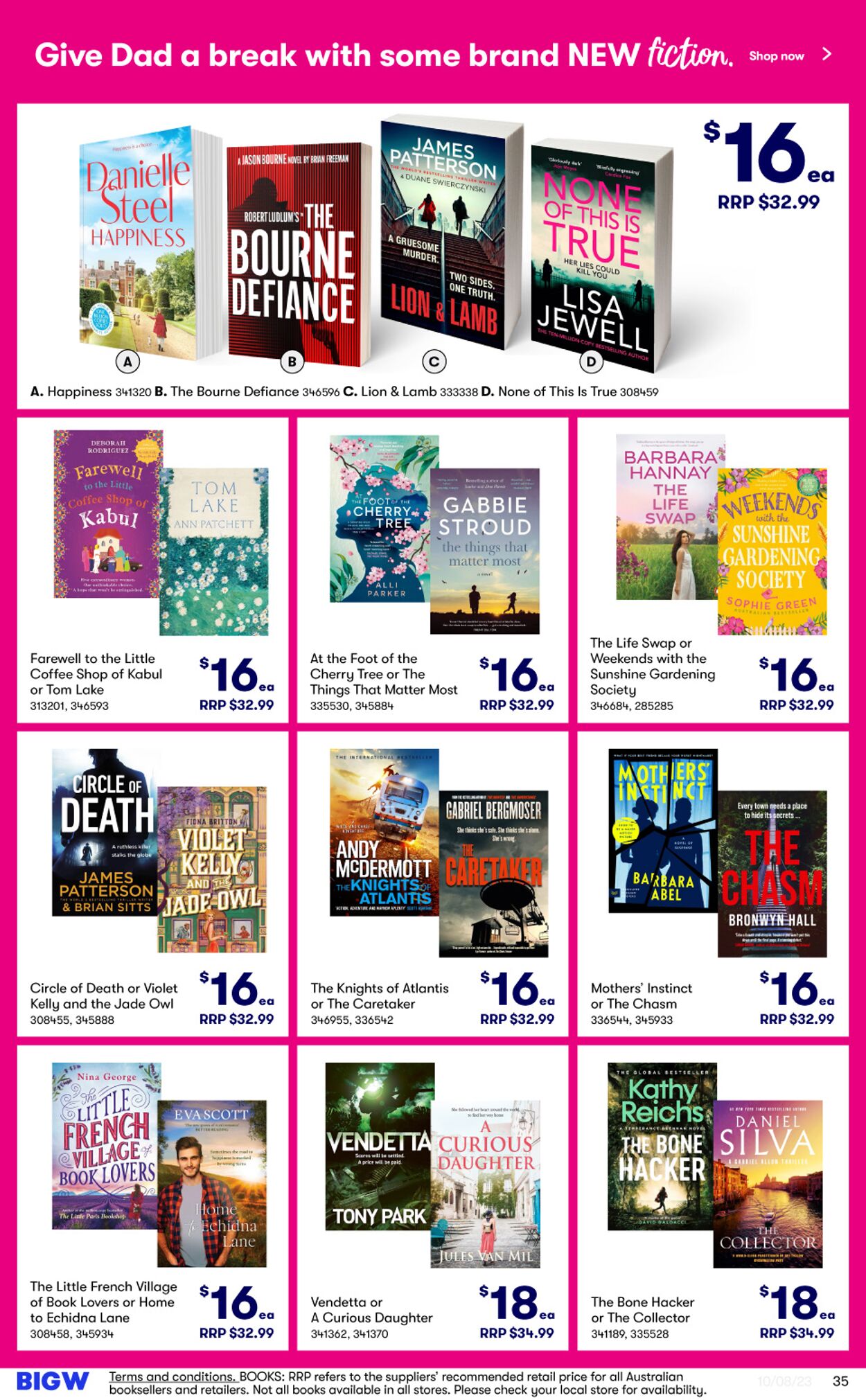 Catalogue Big W 10.08.2023 - 23.08.2023