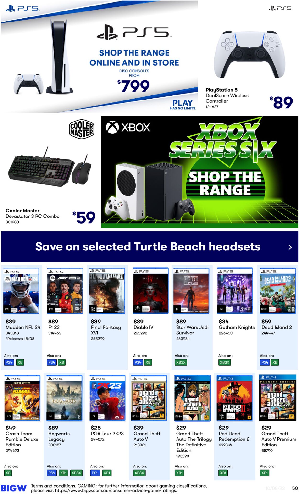 Catalogue Big W 10.08.2023 - 23.08.2023