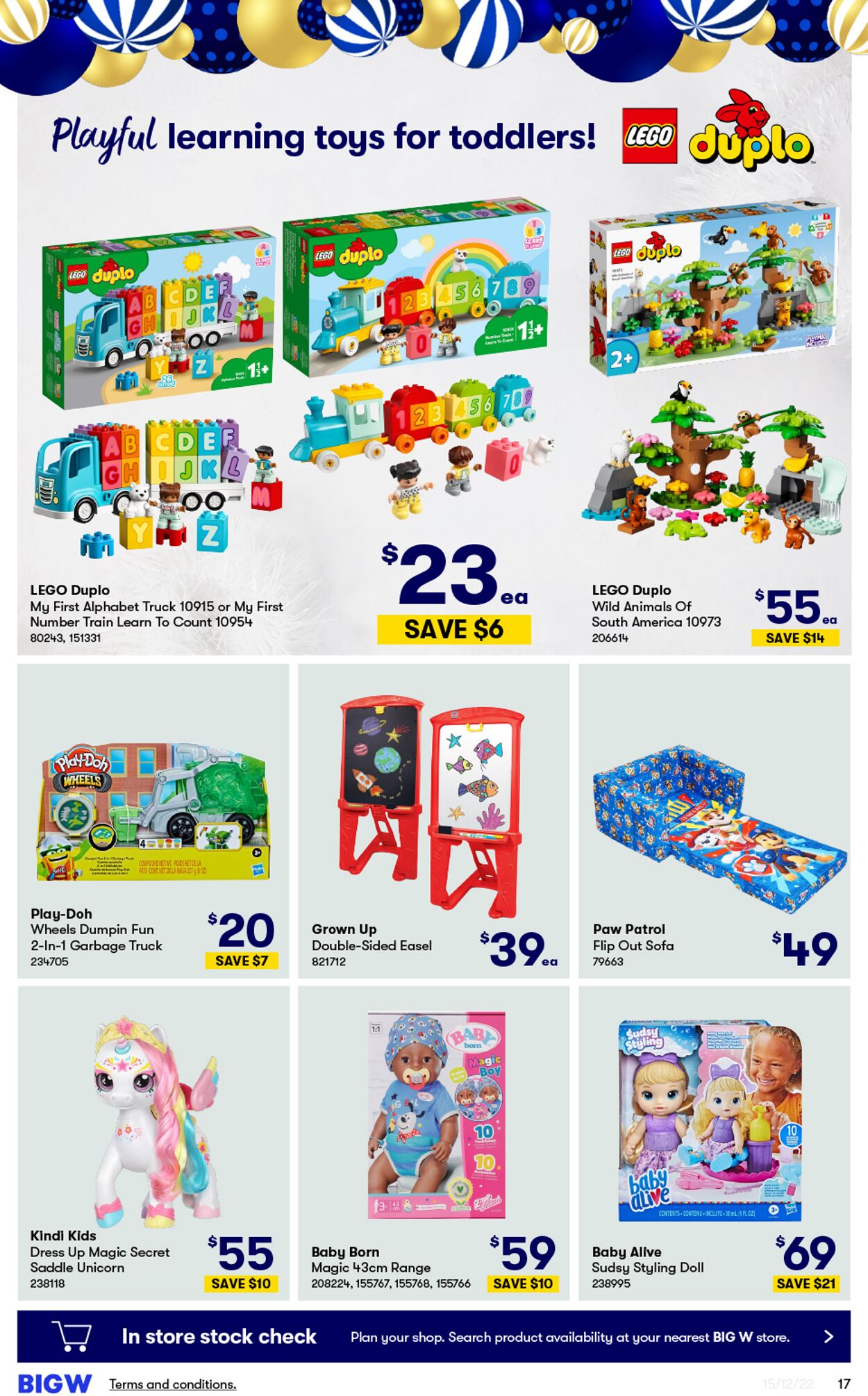 Catalogue Big W 15.12.2022 - 28.12.2022