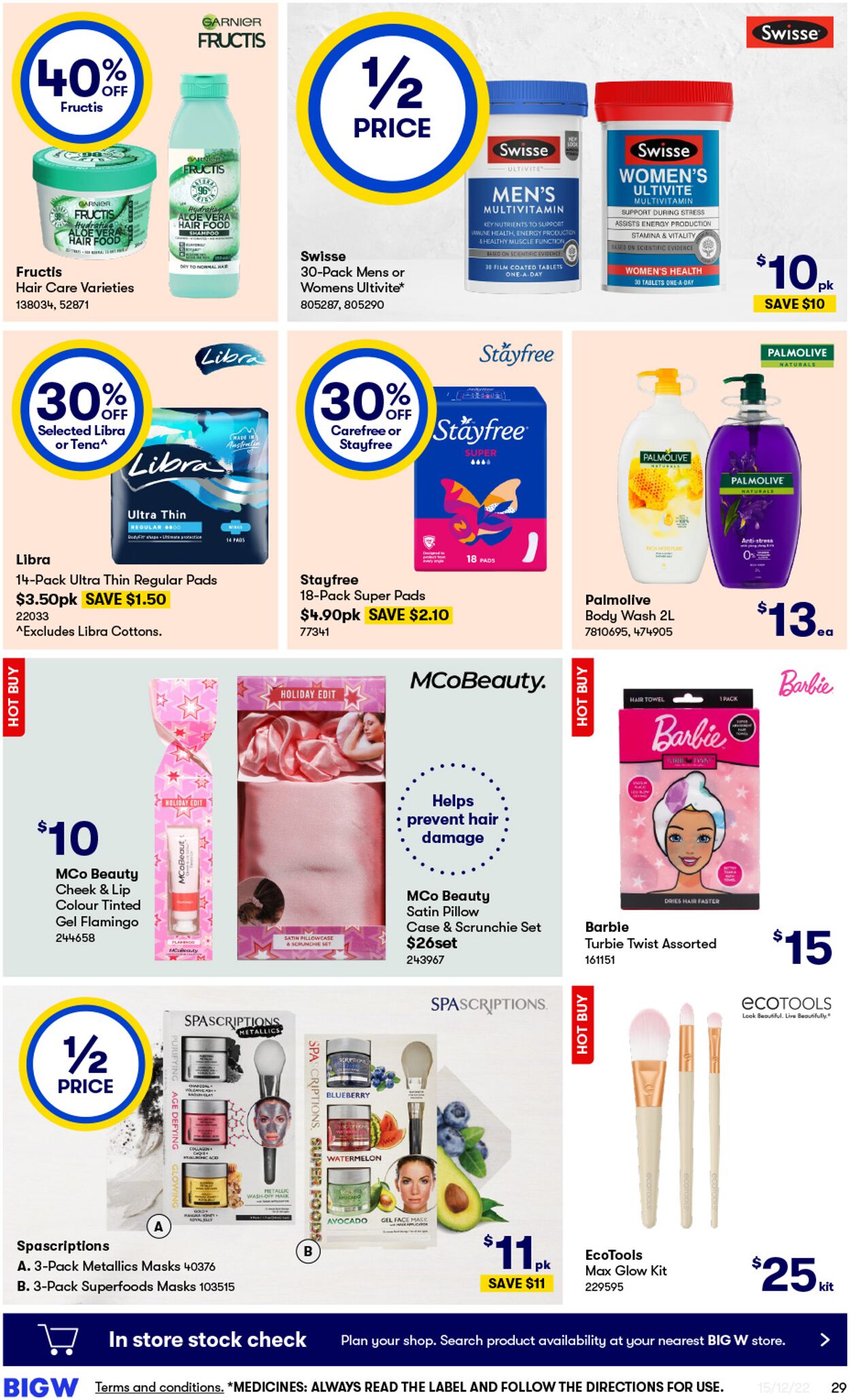 Catalogue Big W 15.12.2022 - 28.12.2022