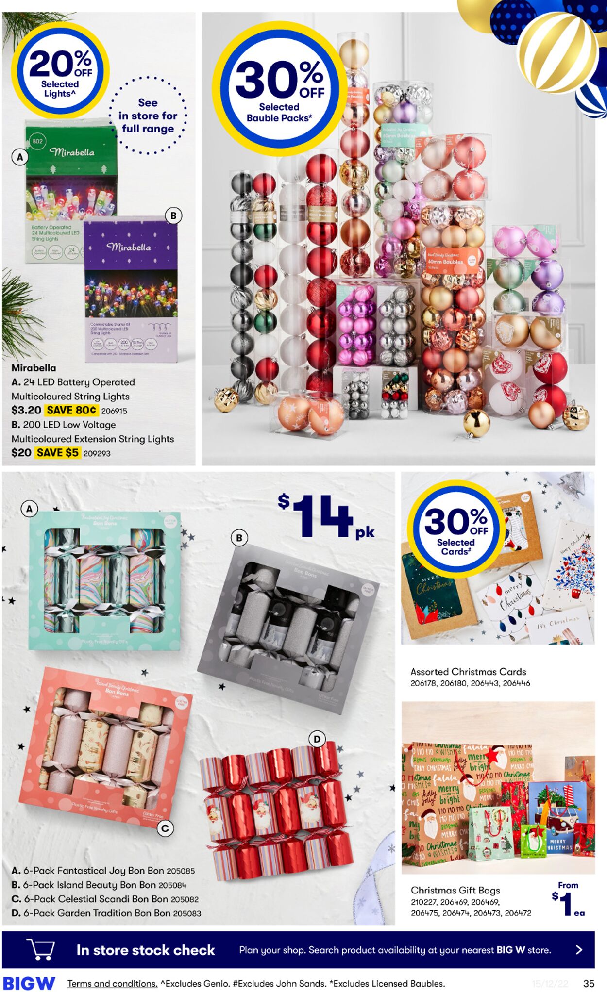 Catalogue Big W 15.12.2022 - 28.12.2022