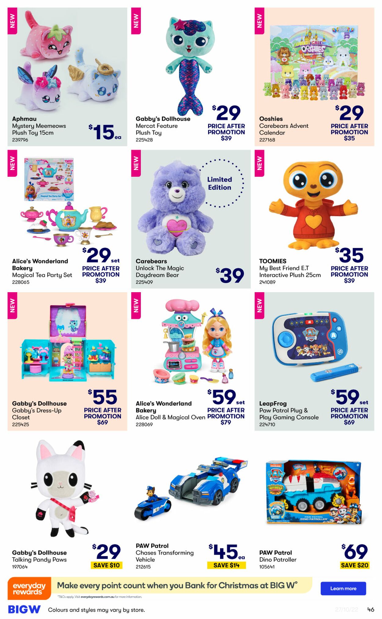 Catalogue Big W 27.10.2022 - 09.11.2022