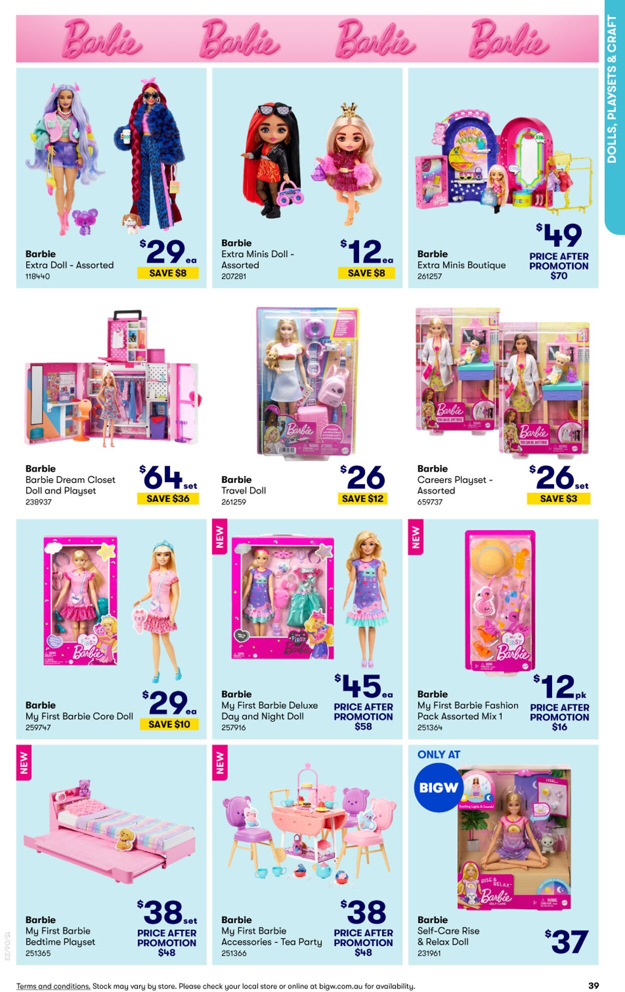 Catalogue Big W 13.06.2023 - 12.07.2023