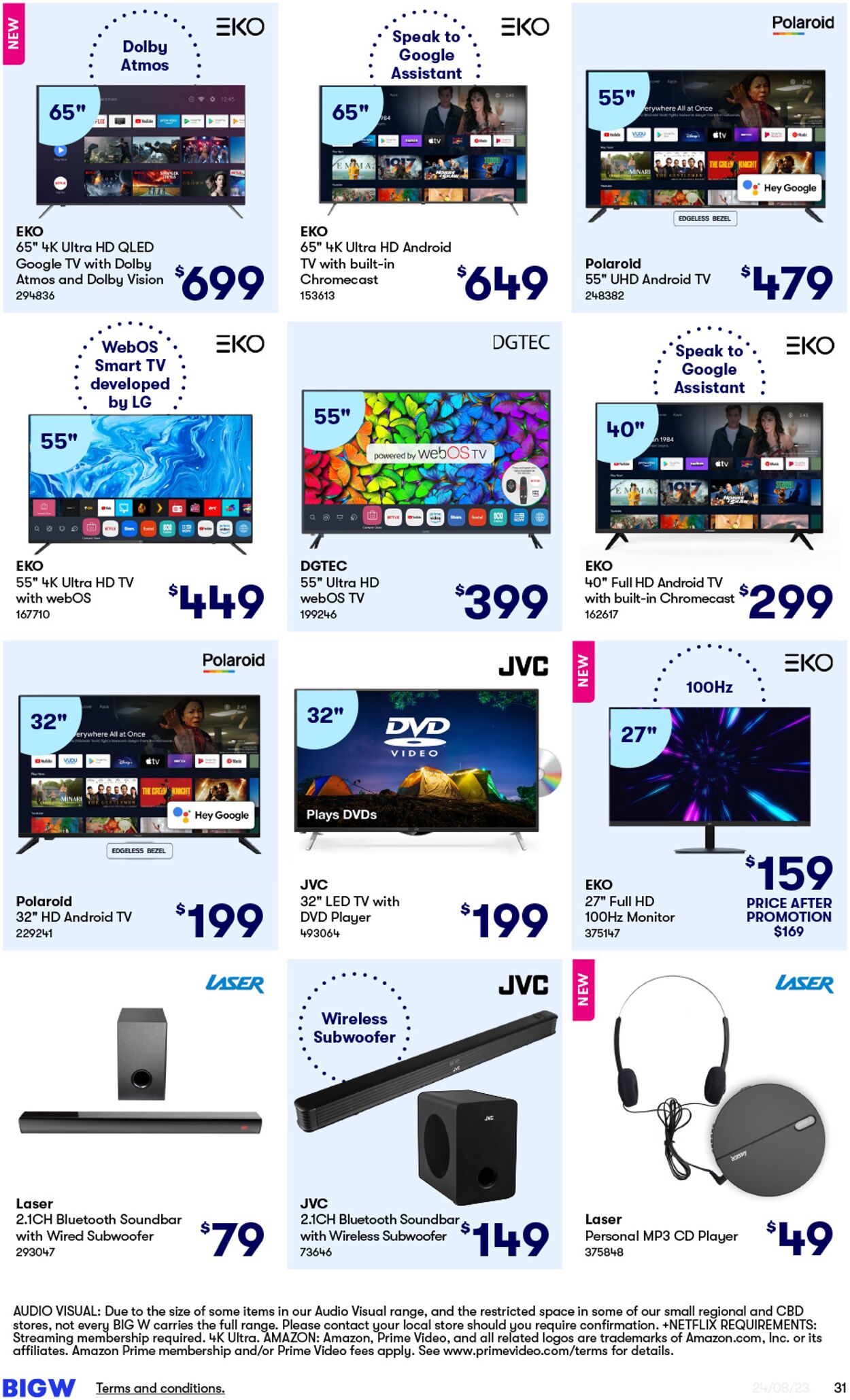 Catalogue Big W 24.08.2023 - 06.09.2023