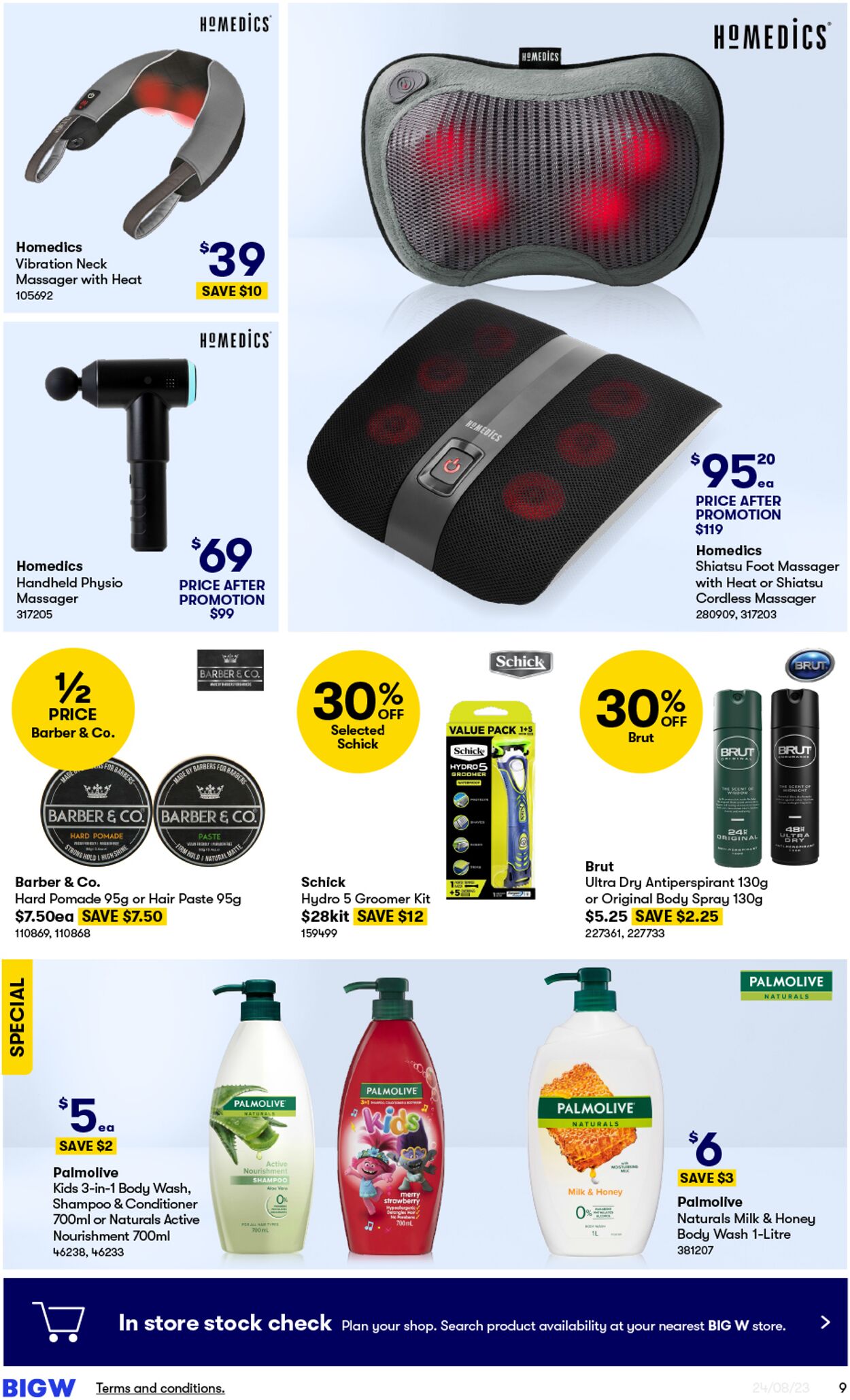 Catalogue Big W 24.08.2023 - 06.09.2023