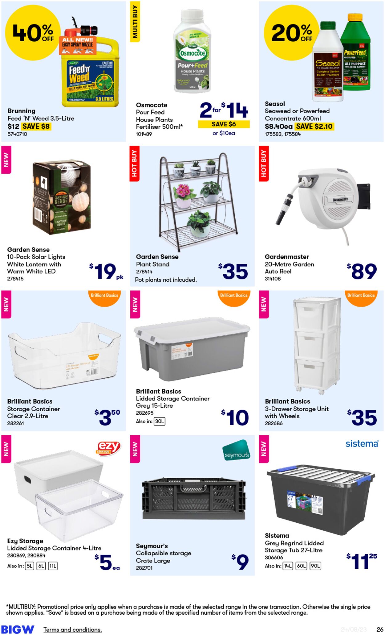 Catalogue Big W 24.08.2023 - 06.09.2023