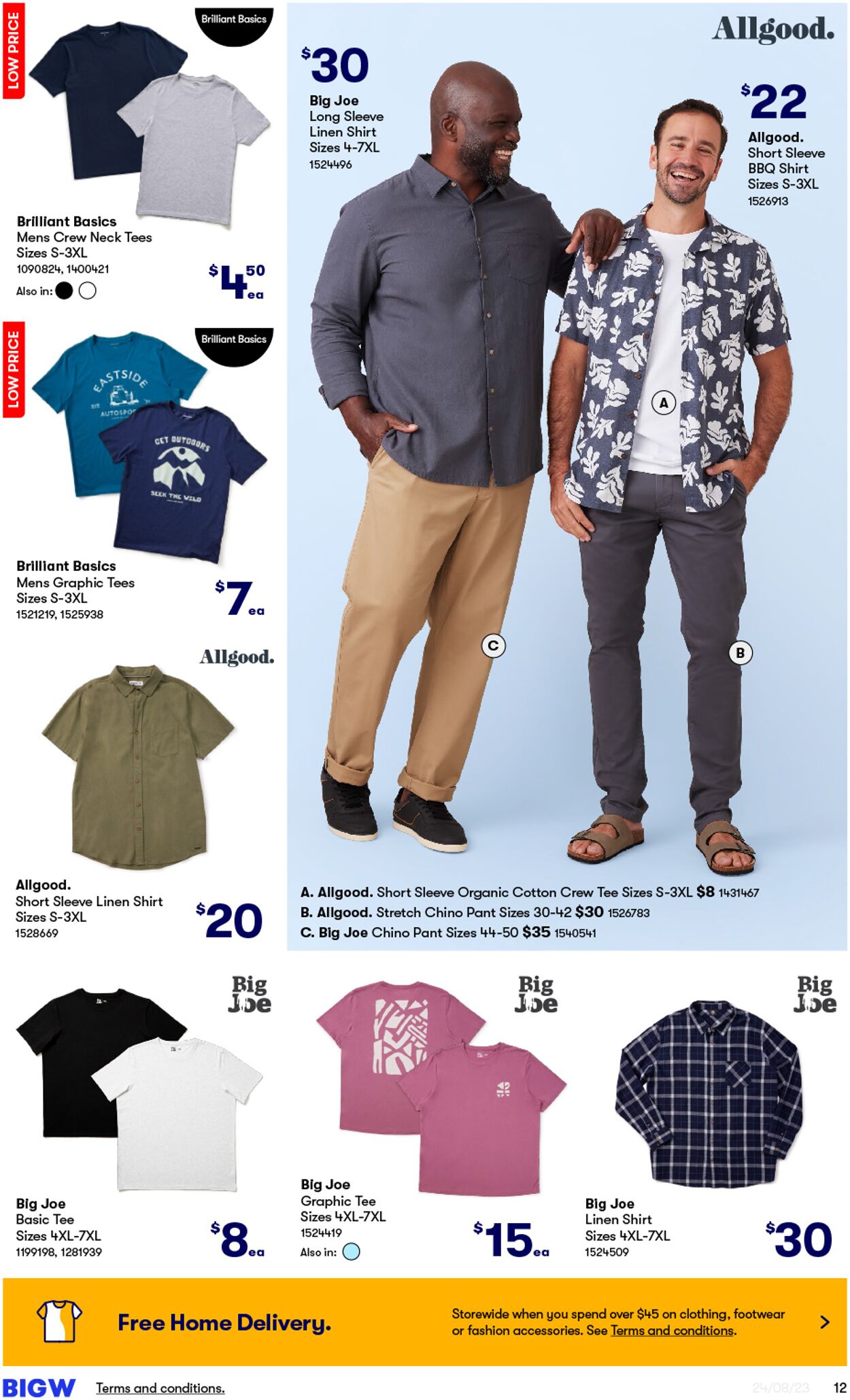 Catalogue Big W 24.08.2023 - 06.09.2023