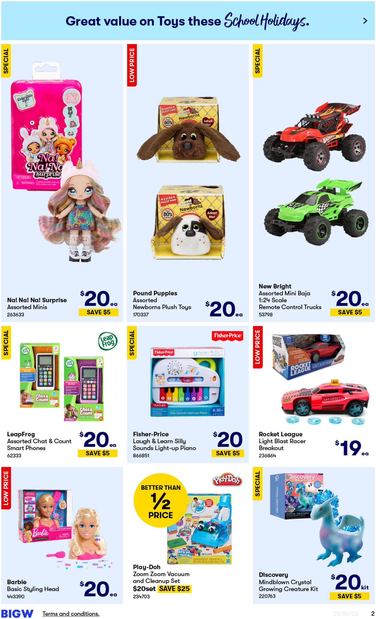 Catalogue Big W 29.06.2023 - 12.07.2023