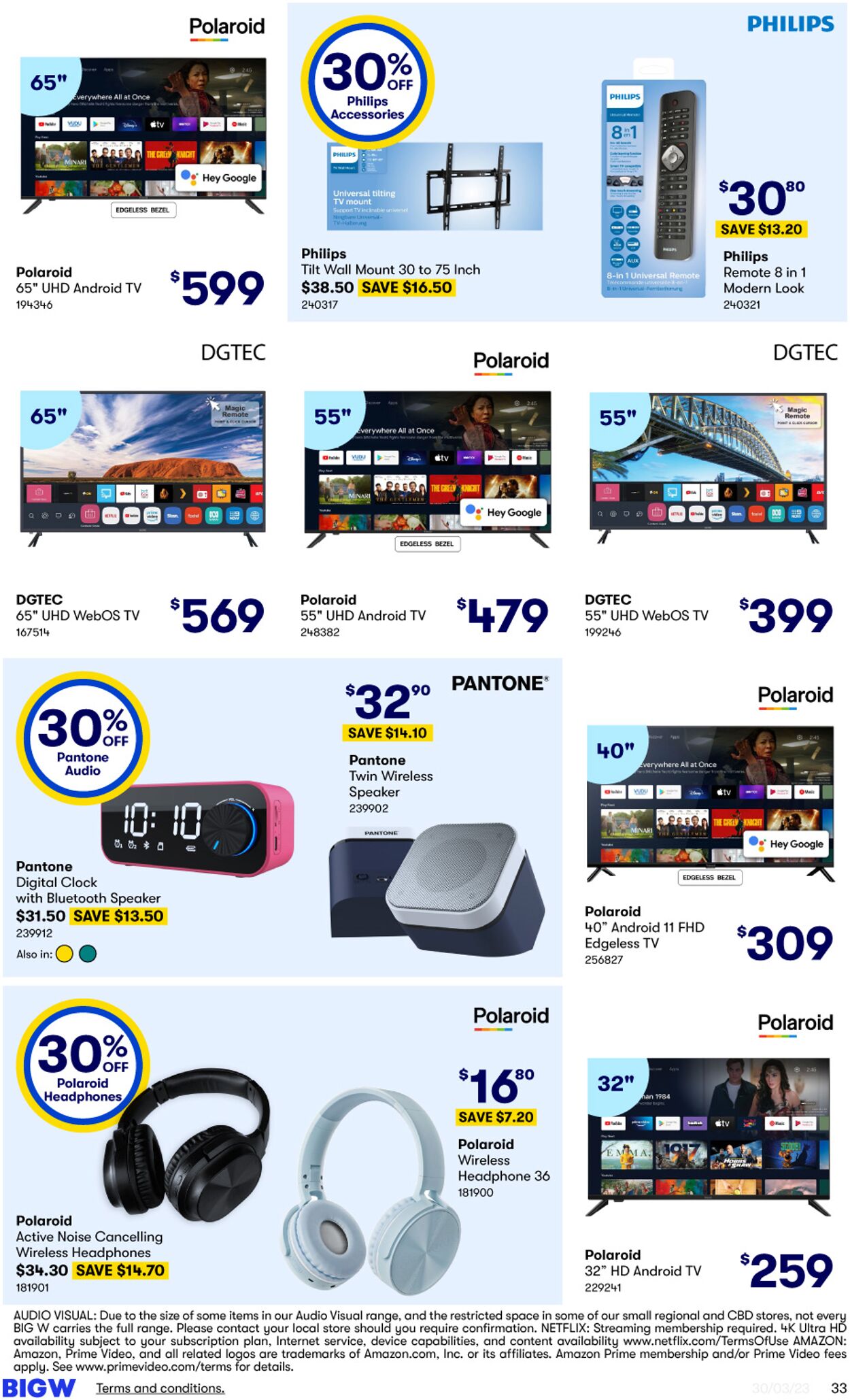 Catalogue Big W 30.03.2023 - 12.04.2023