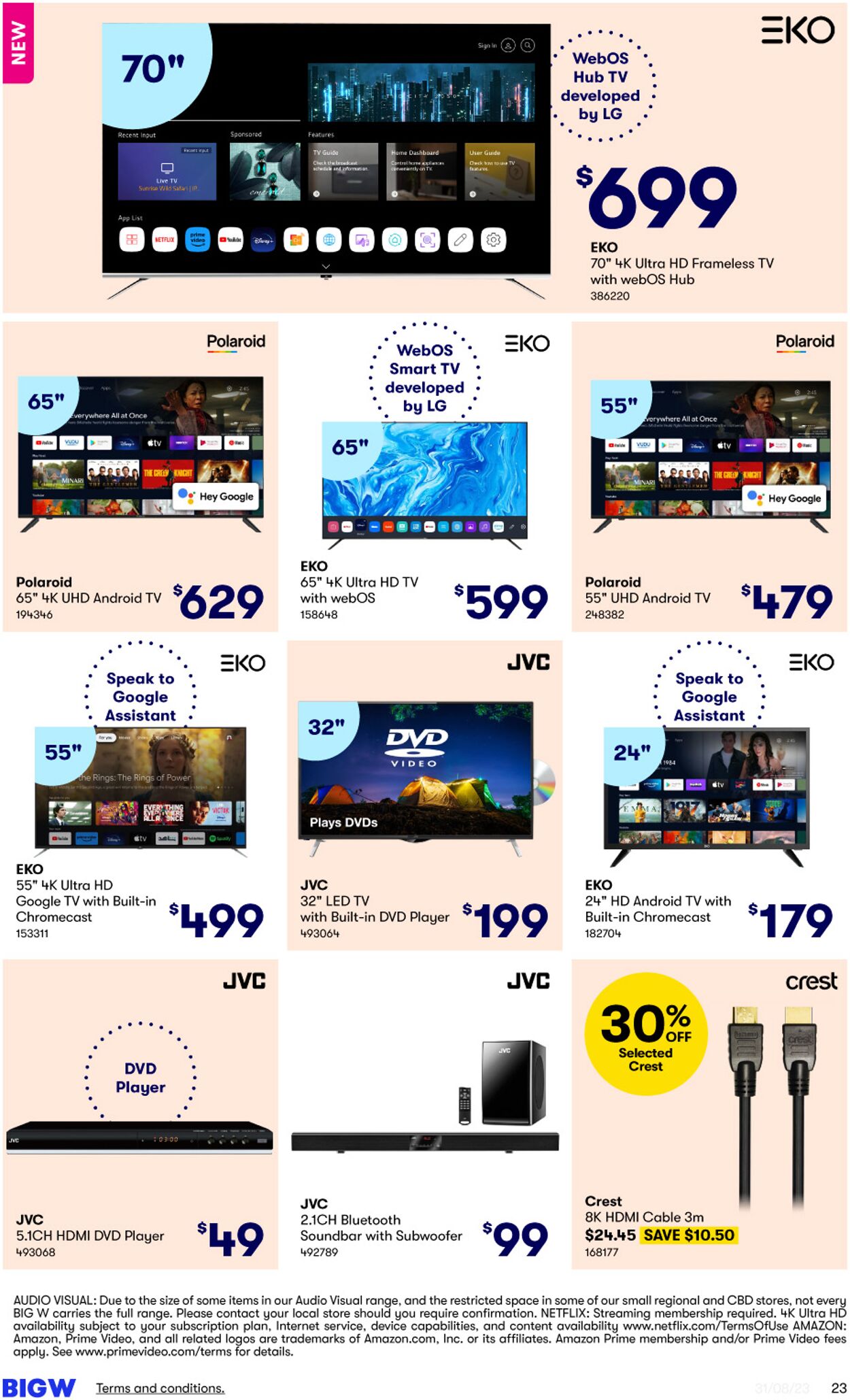 Catalogue Big W 31.08.2023 - 13.09.2023