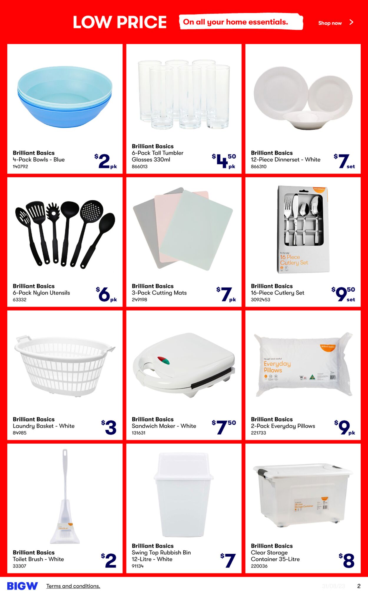 Catalogue Big W 31.08.2023 - 13.09.2023