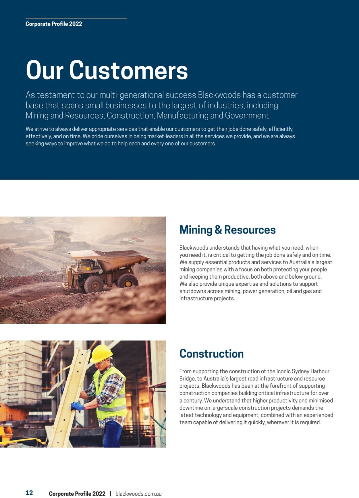 Catalogue Blackwoods 01.11.2022 - 31.12.2023