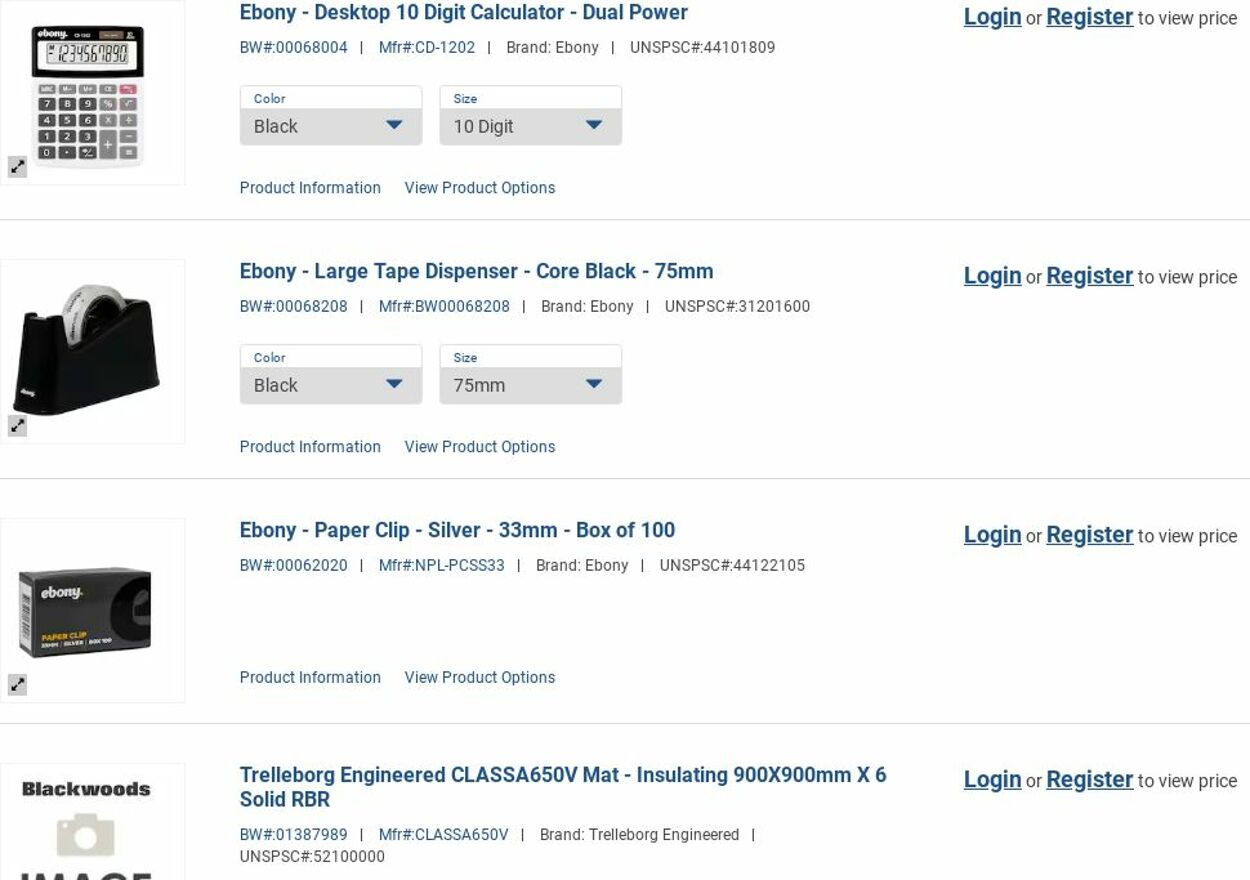 Catalogue Blackwoods 30.10.2023 - 05.11.2023